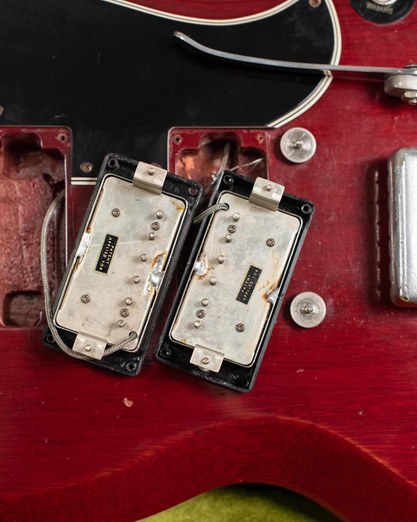 Patent Applied For pickups Gibson 1961