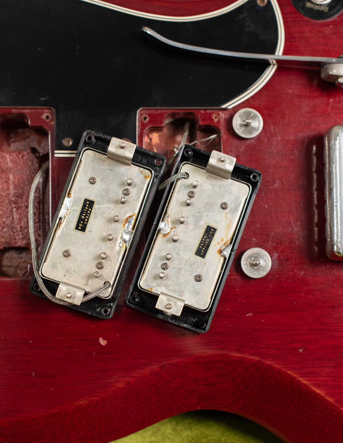 Patent Applied For pickups Gibson 1961