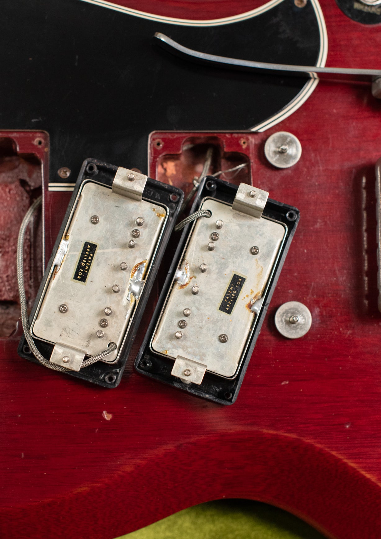 Patent Applied For pickups Gibson 1961