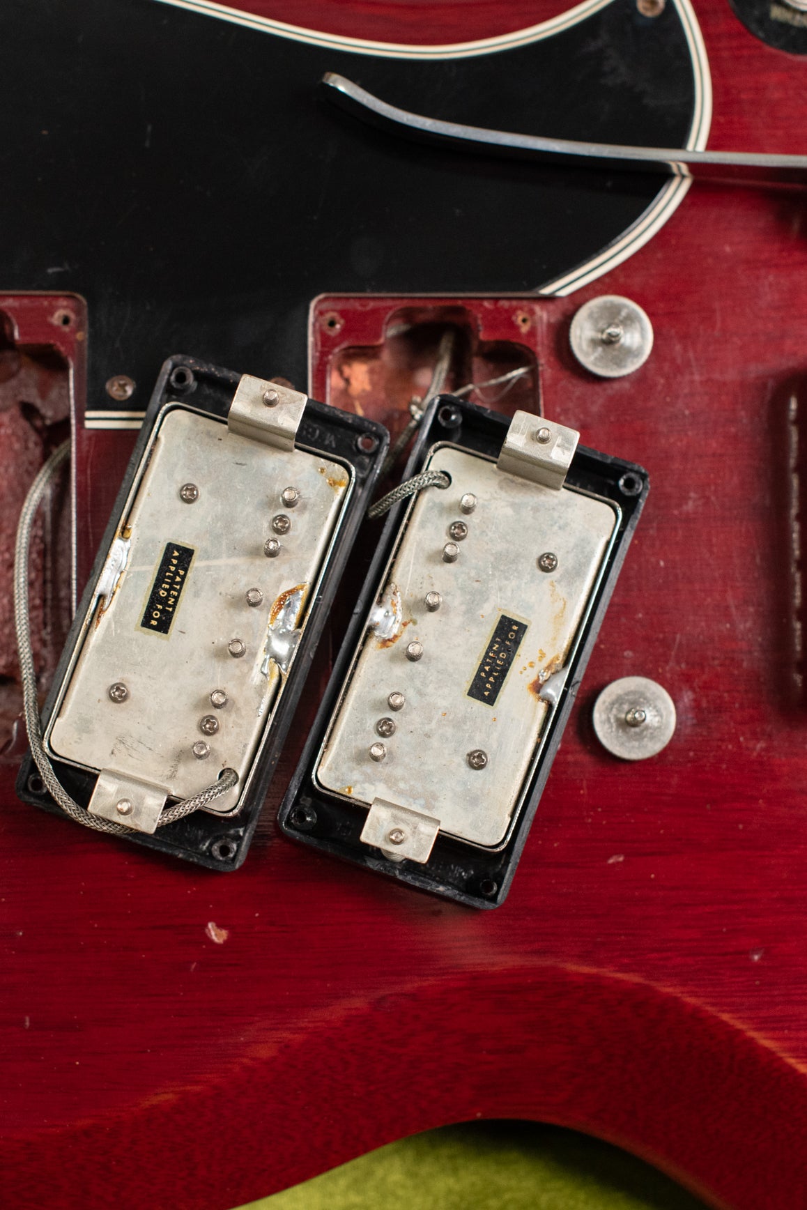 Patent Applied For pickups Gibson 1961