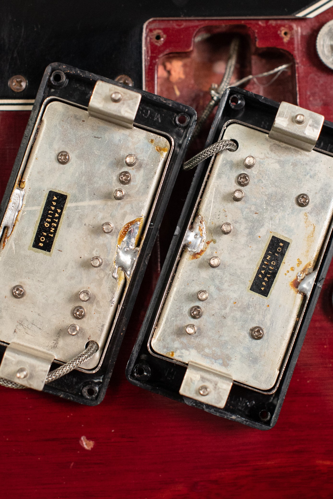Gibson PAF Patent Applied For humbucker pickups