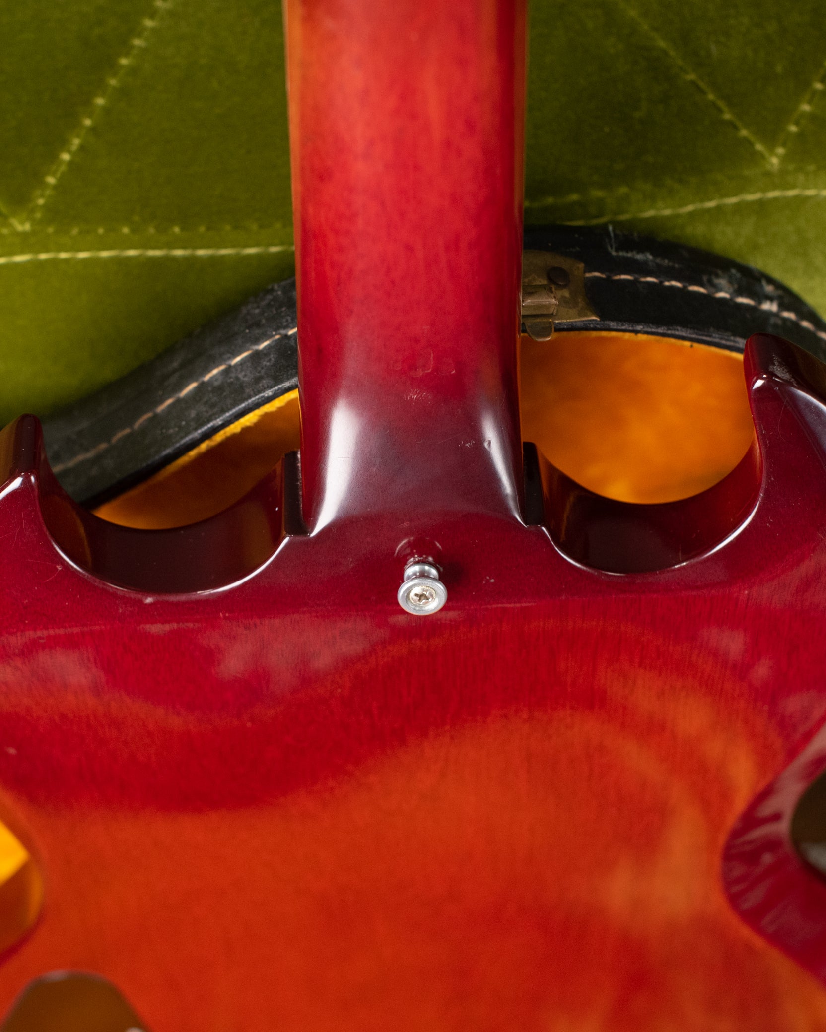 1961 Gibson Les Paul Standard neck joint