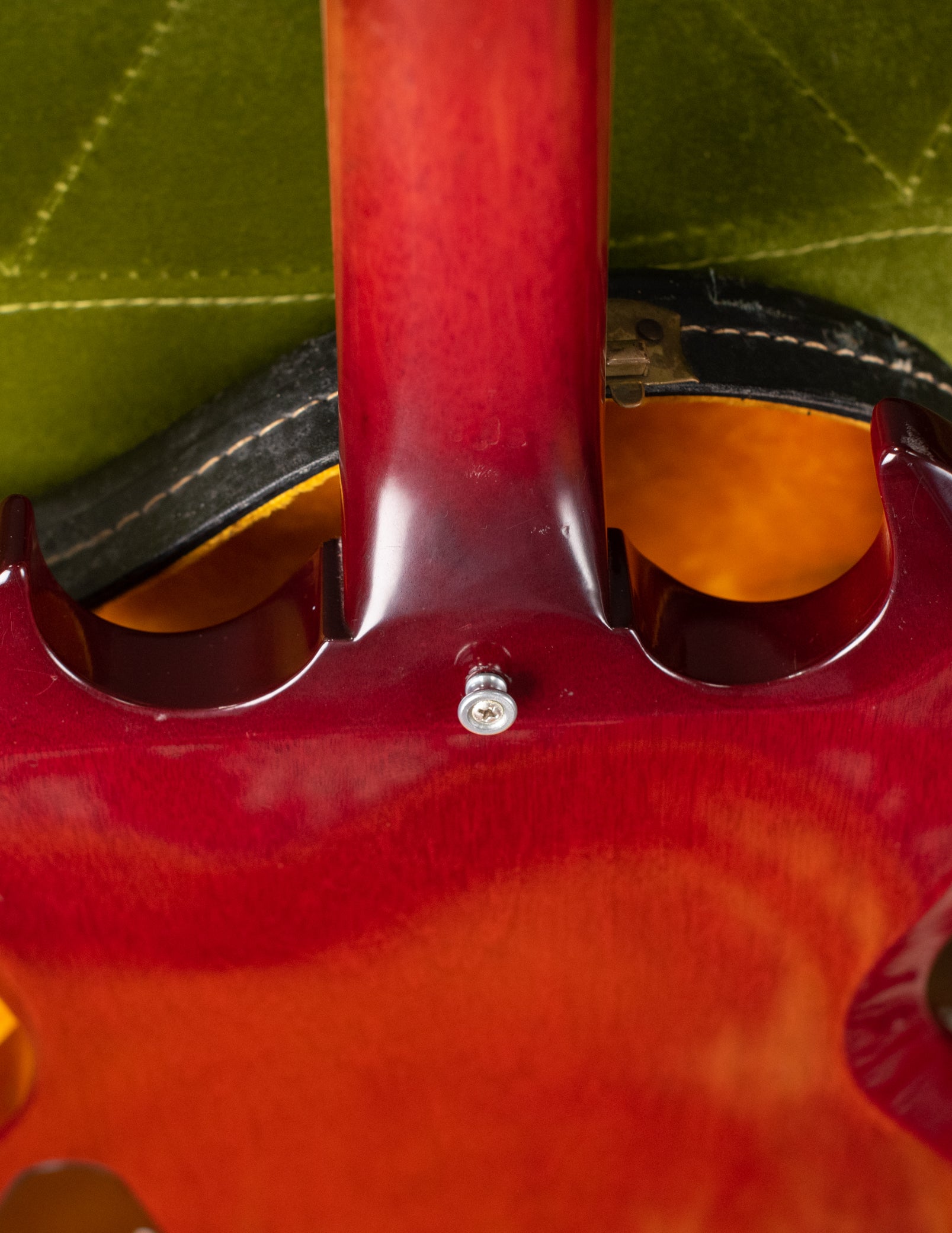 1961 Gibson Les Paul Standard neck joint