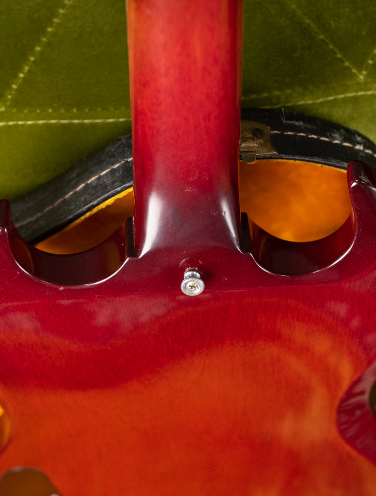 1961 Gibson Les Paul Standard neck joint