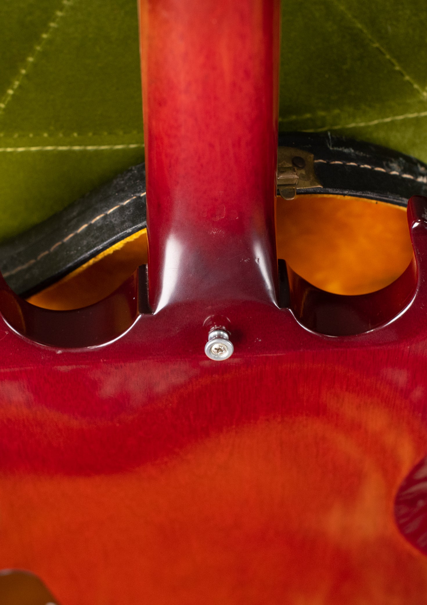 1961 Gibson Les Paul Standard neck joint