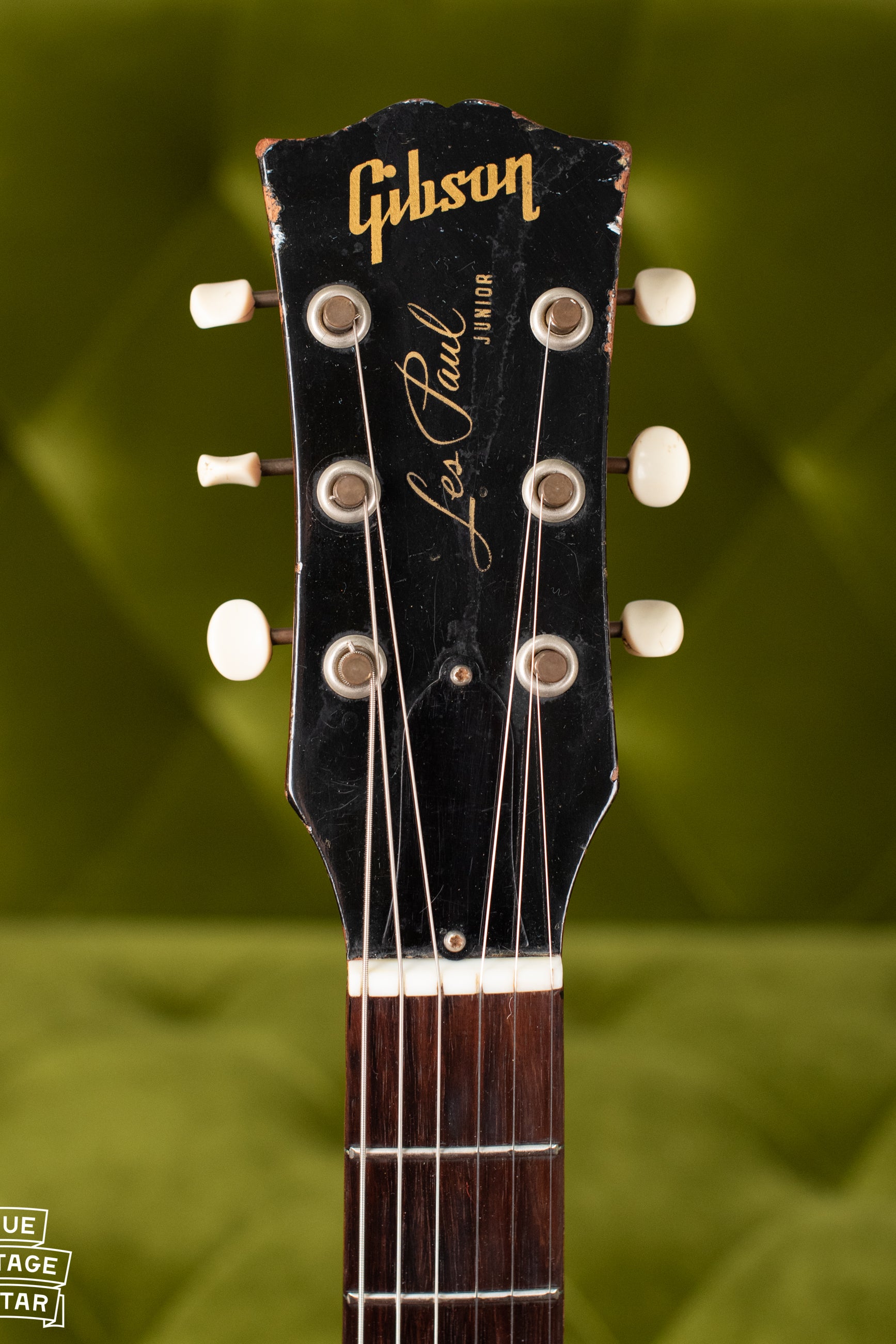 Gibson Les Paul Junior headstock 1961