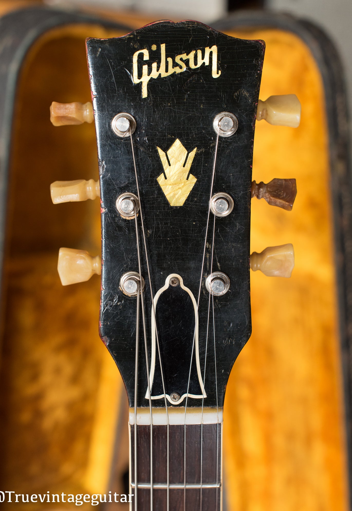 Headstock, 1961 Gibson ES-335