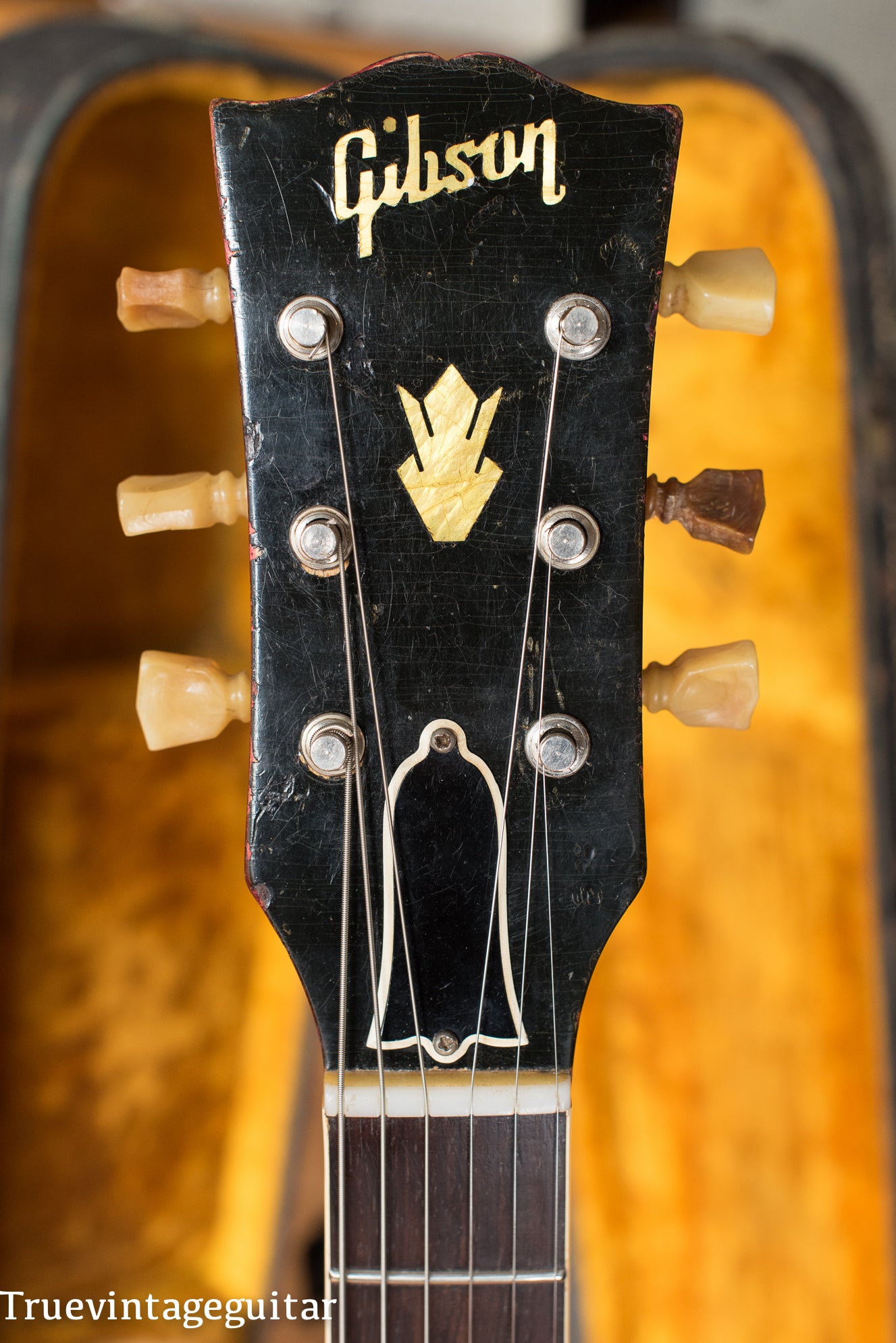 Headstock, 1961 Gibson ES-335