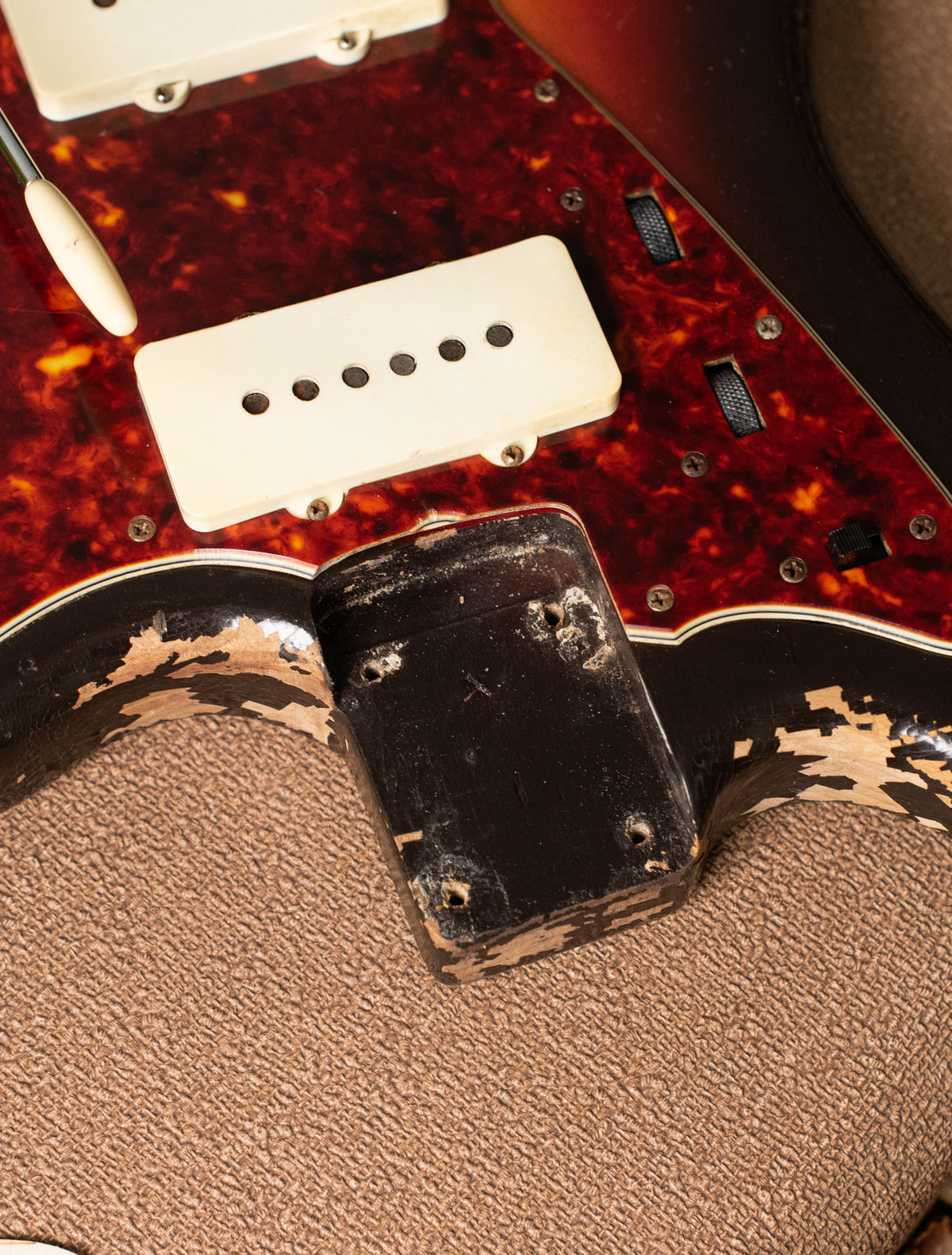 1962 Fender Jazzmaster neck pocket