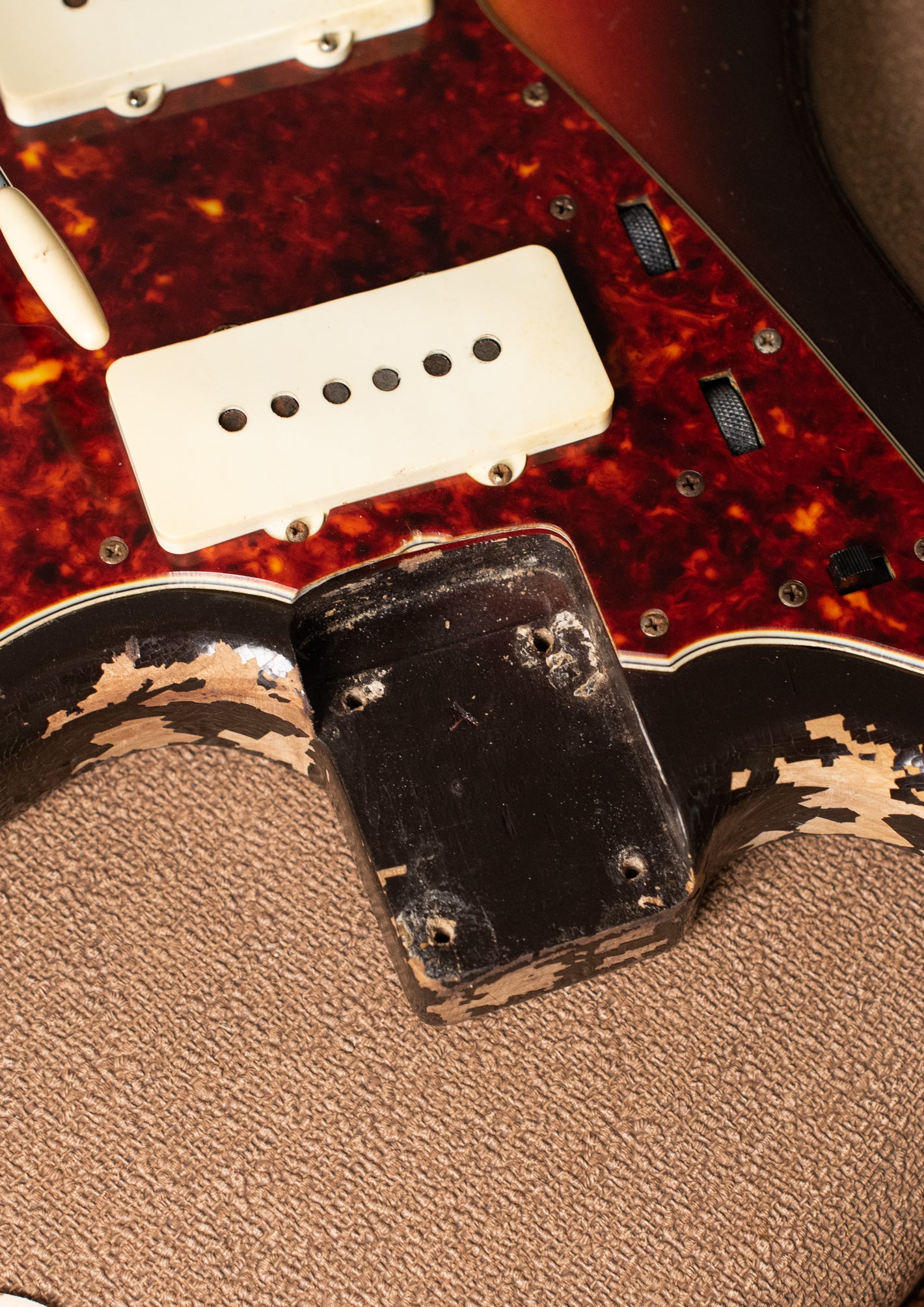 1962 Fender Jazzmaster neck pocket