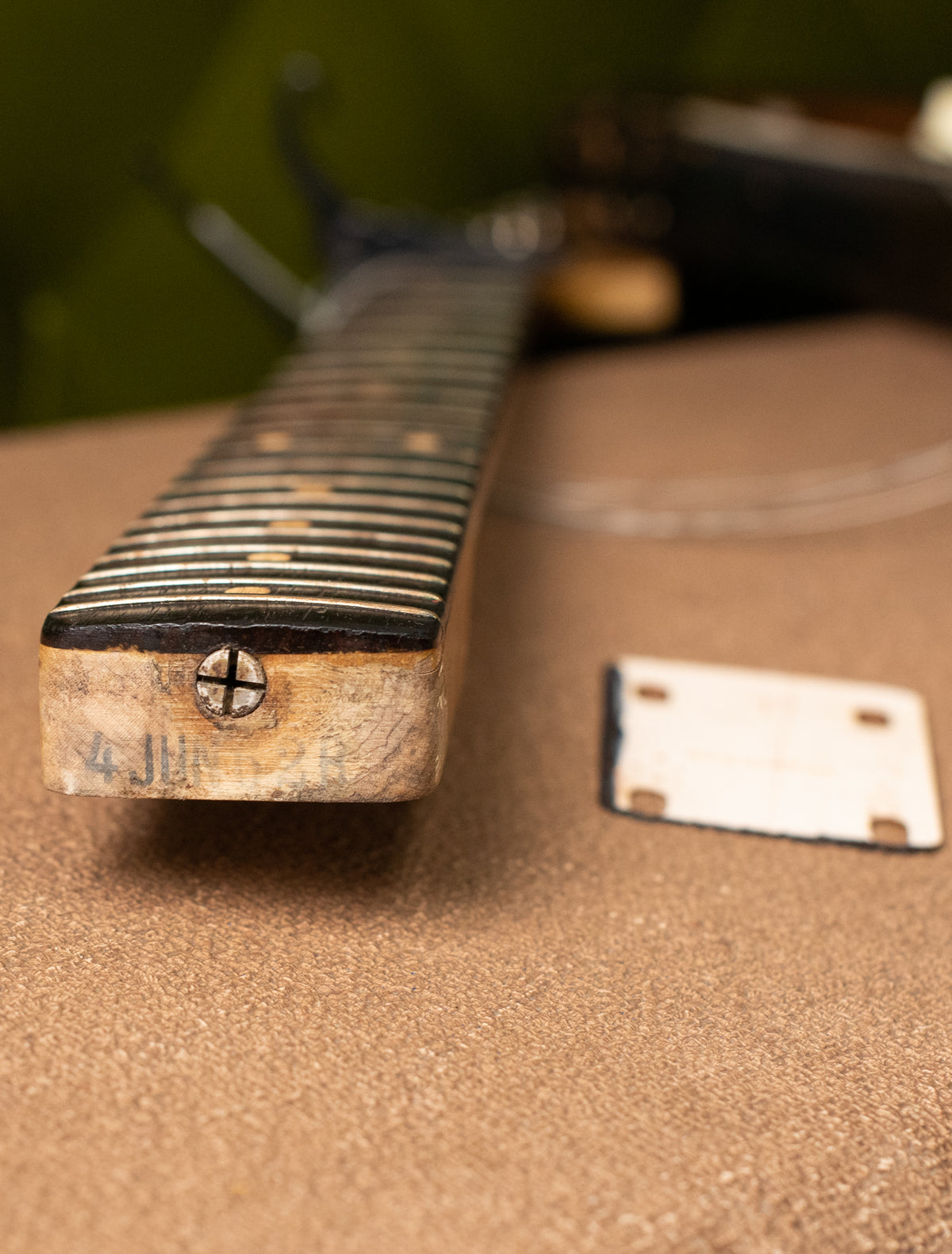 4JUN62B, Fender Jazzmaster neck heel date stamp