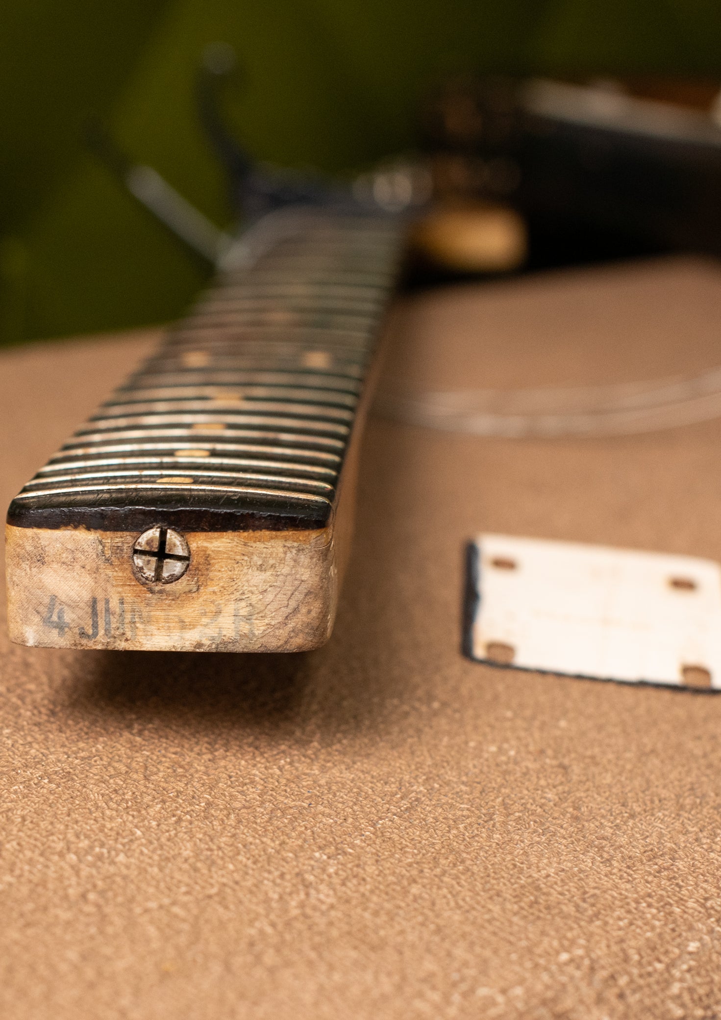 4JUN62B, Fender Jazzmaster neck heel date stamp