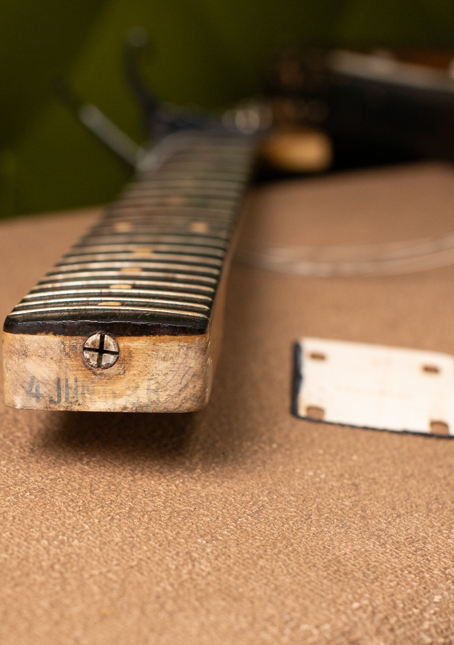4JUN62B, Fender Jazzmaster neck heel date stamp