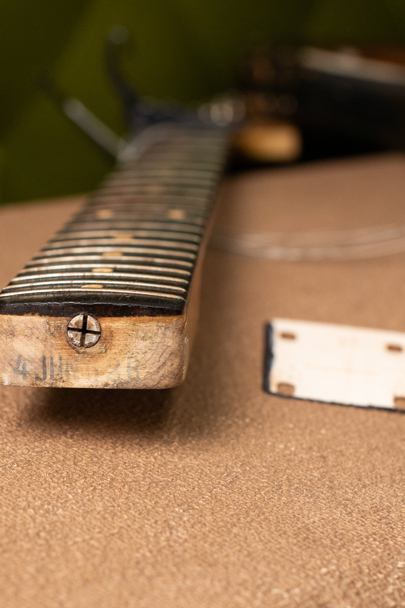 4JUN62B, Fender Jazzmaster neck heel date stamp