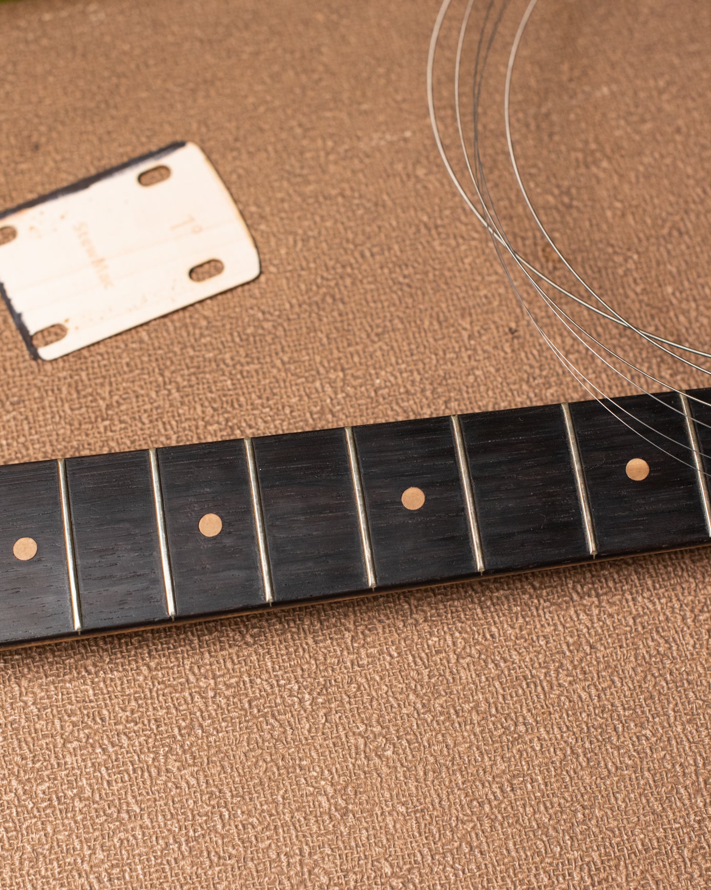 Clay dots Brazilian Rosewood fretboard 1962 Fender Jazzmaster