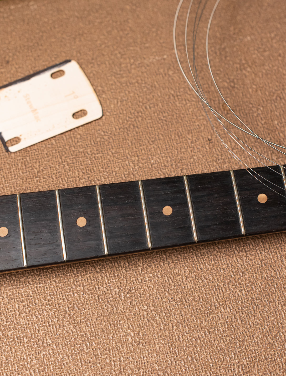 Clay dots Brazilian Rosewood fretboard 1962 Fender Jazzmaster