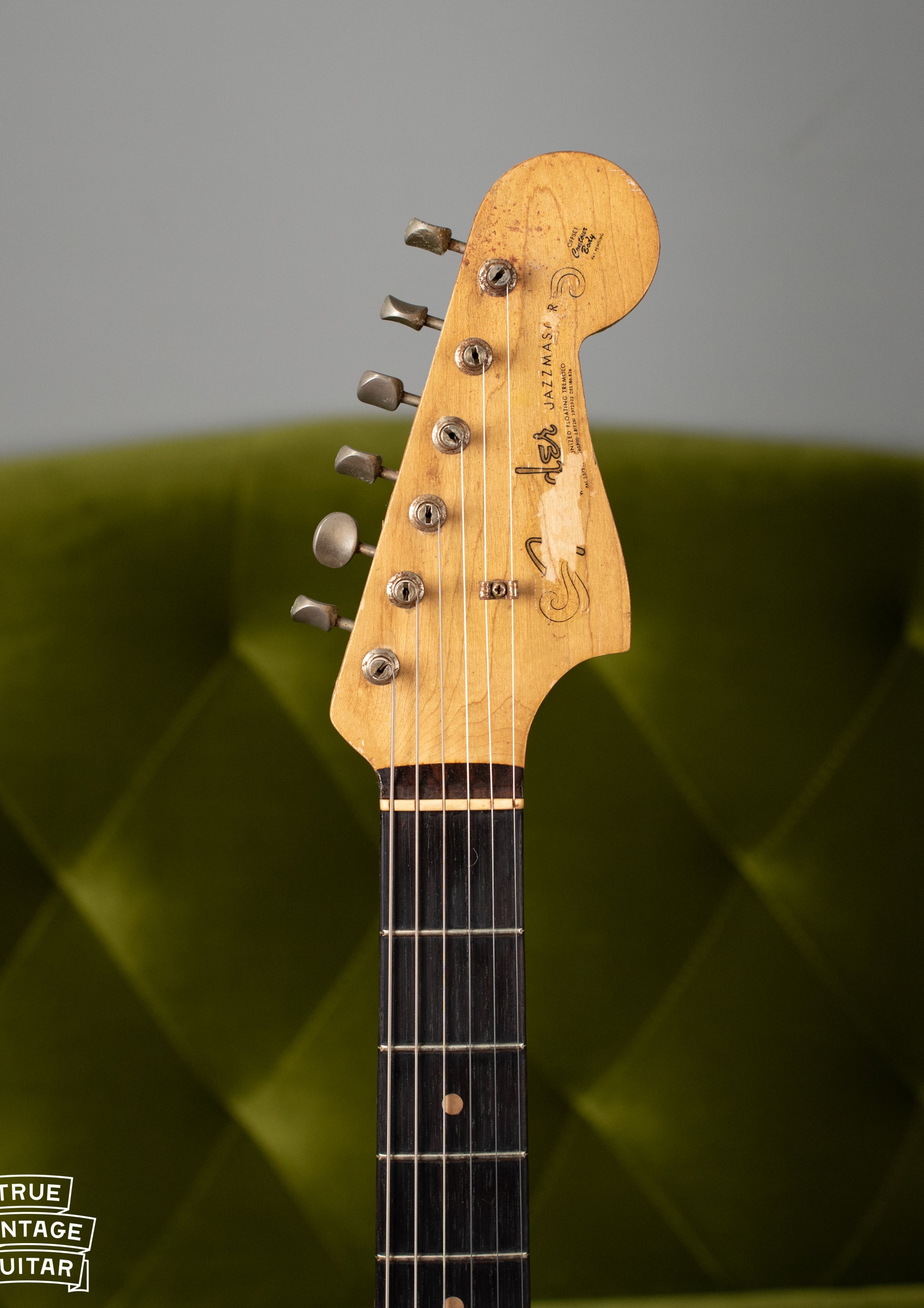 1962 Fender Jazzmaster headstock