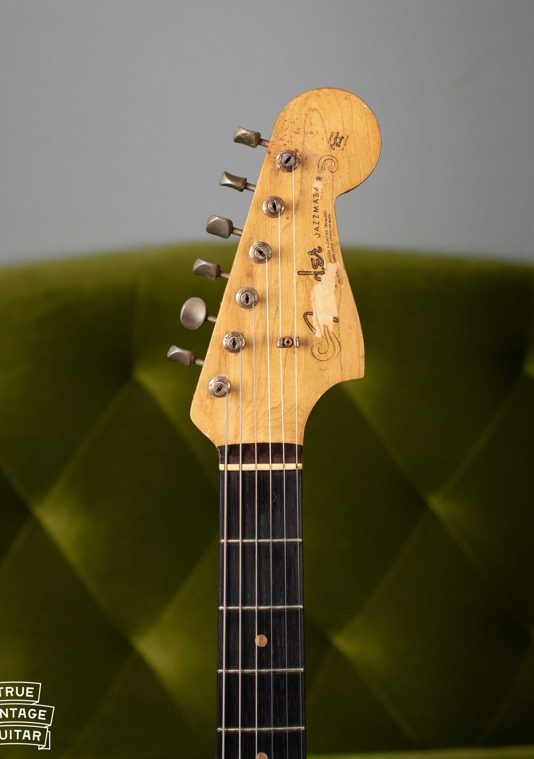 1962 Fender Jazzmaster headstock