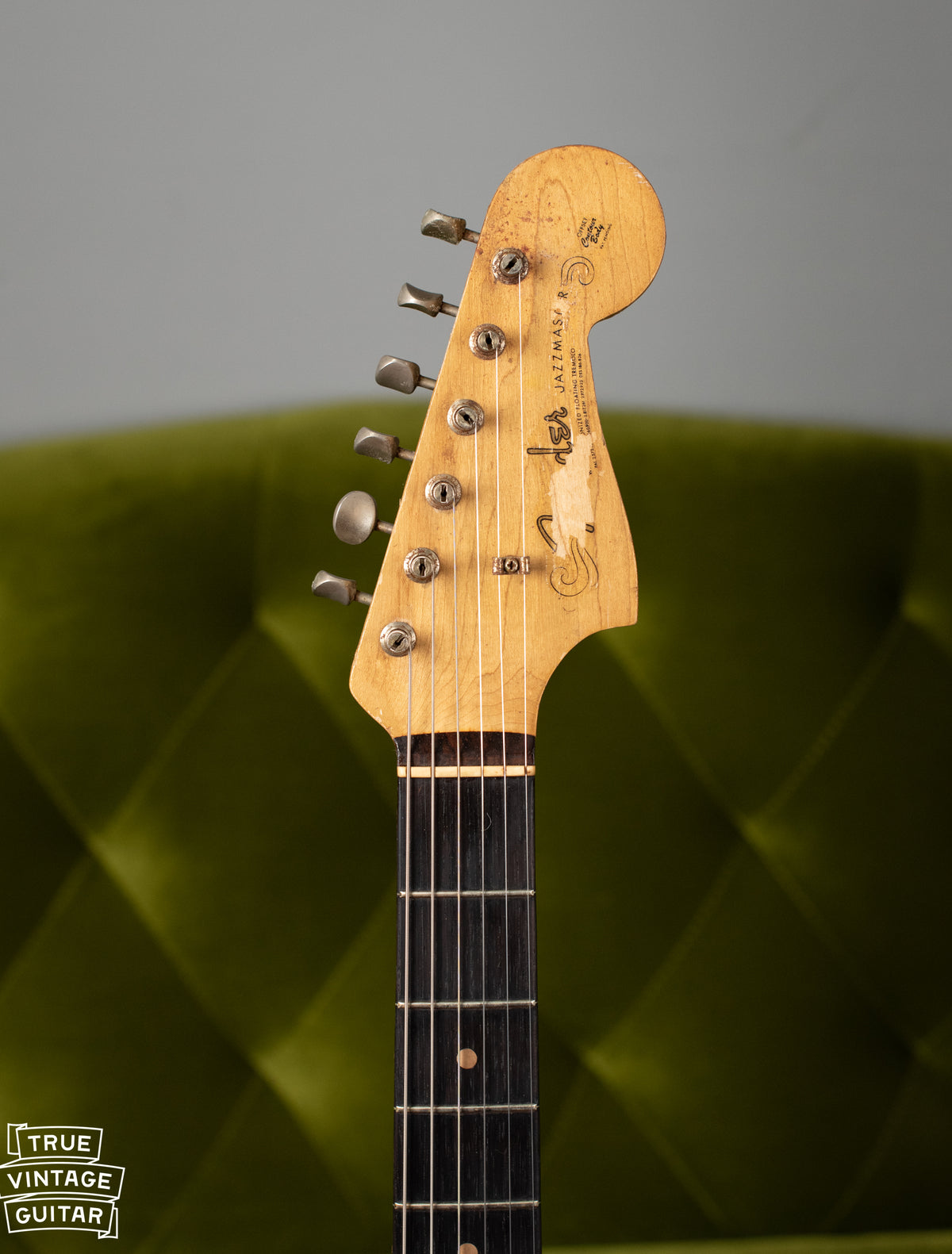 1962 Fender Jazzmaster headstock