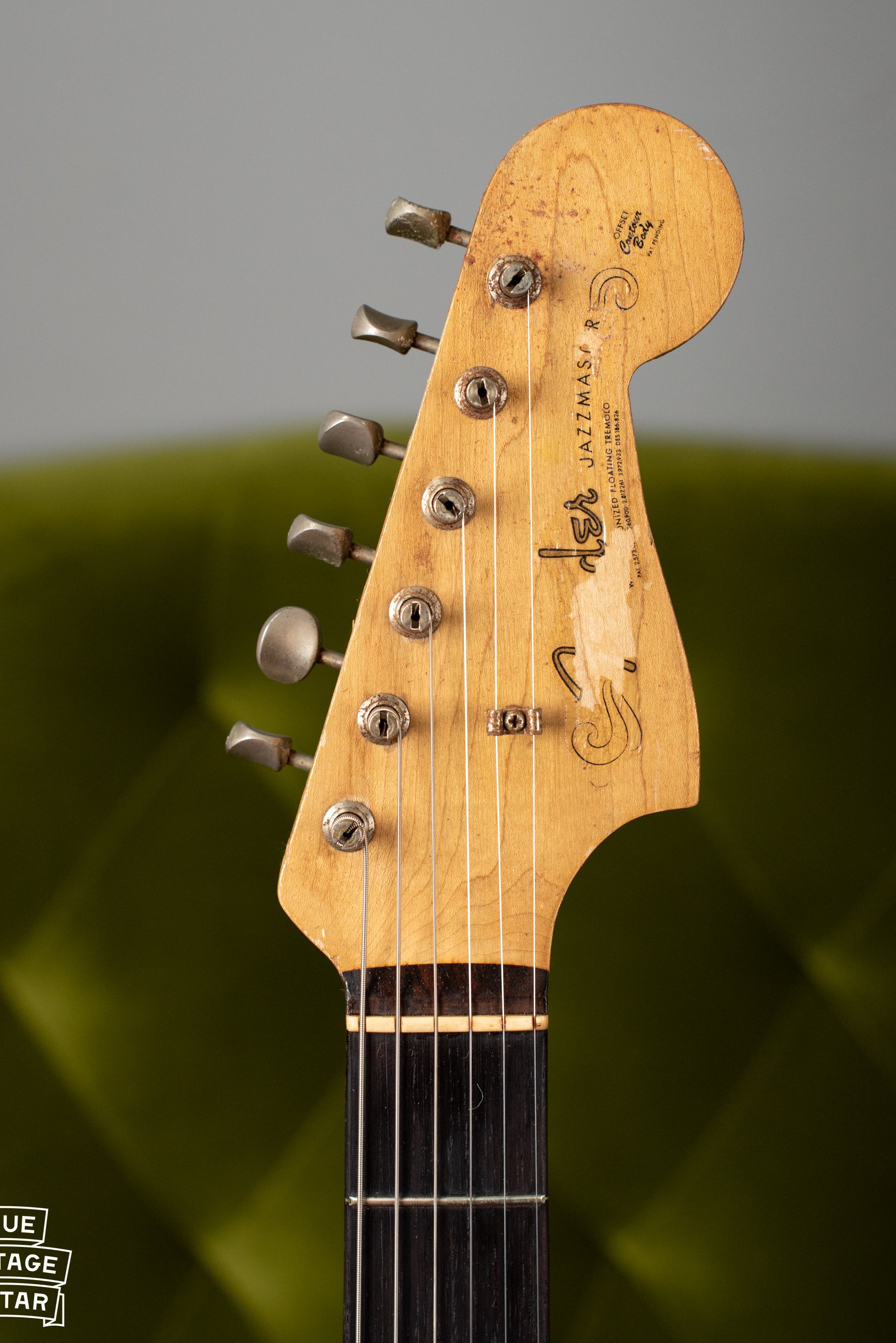 1962 Fender Jazzmaster slab fretboard