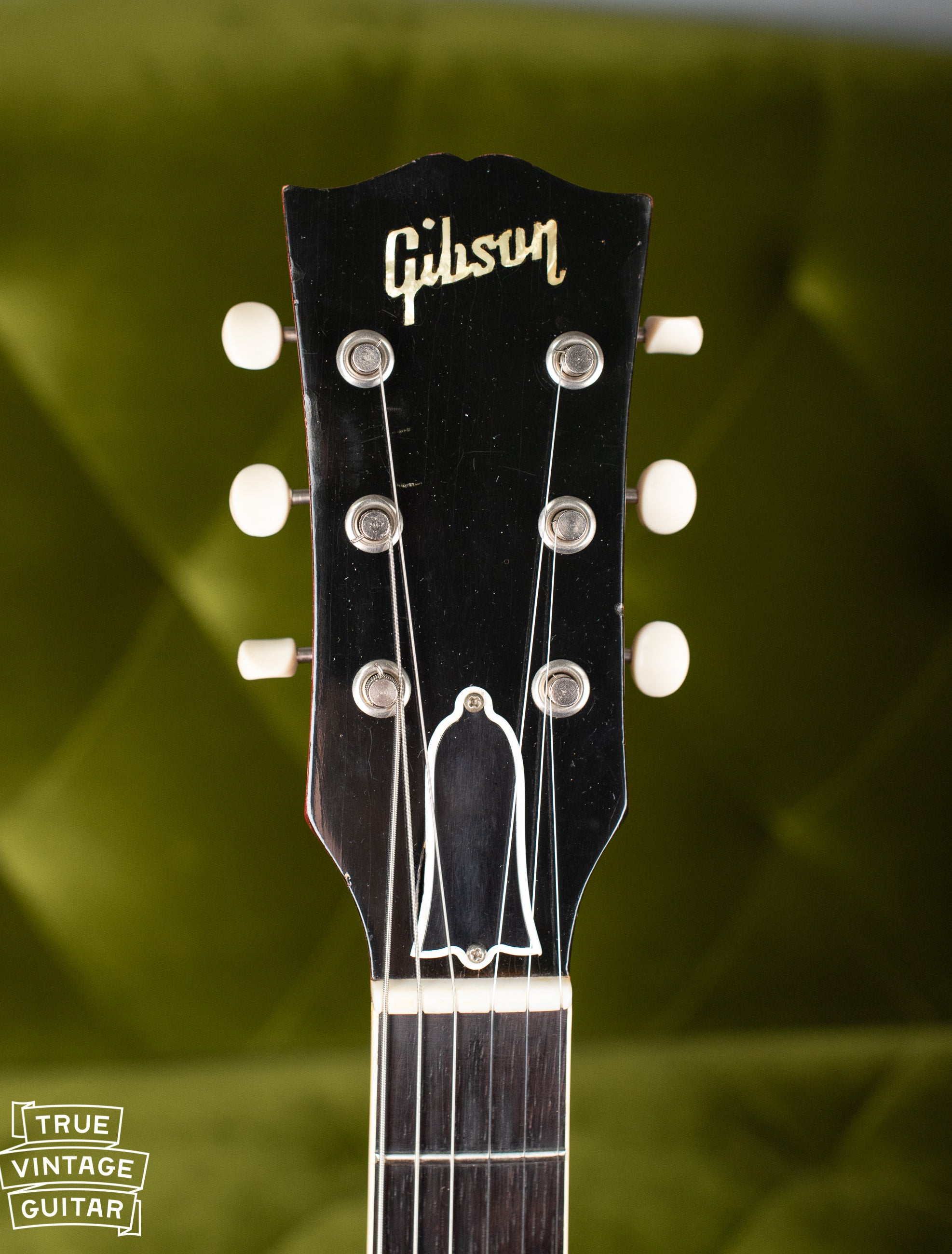 Headstock, Gibson ES-330 1962
