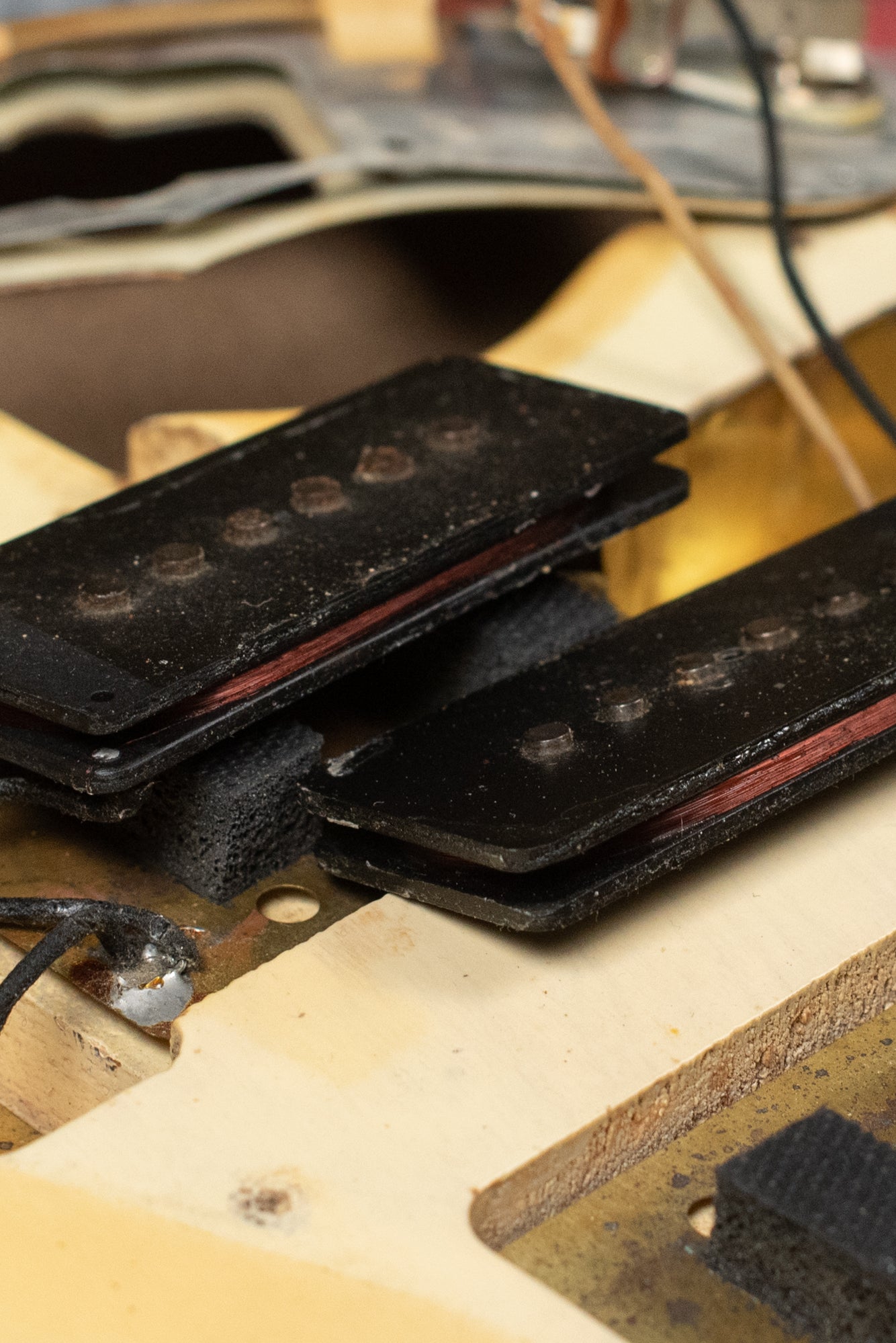 black bobbin pickups