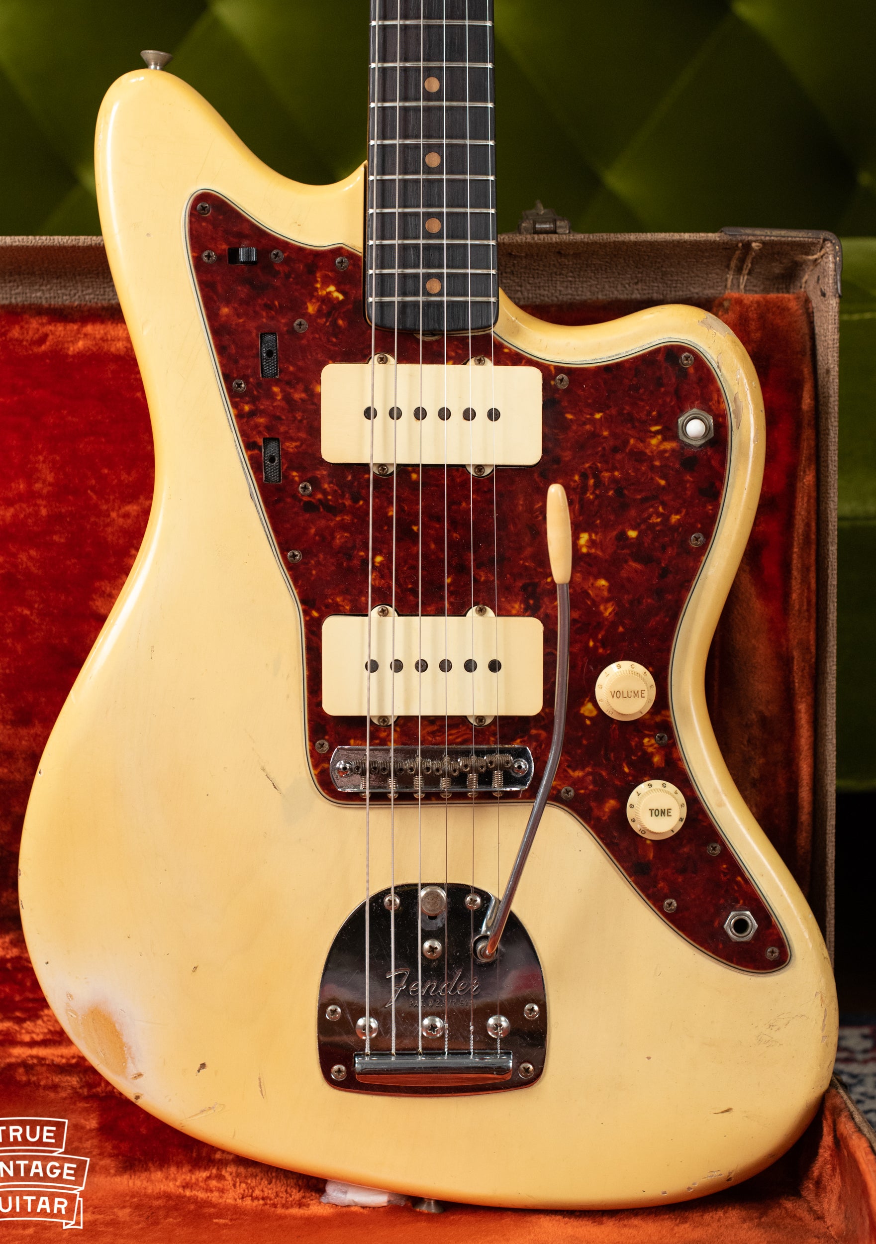 Vintage 1963 Fender Jazzmaster Blond Blonde Ash guitar