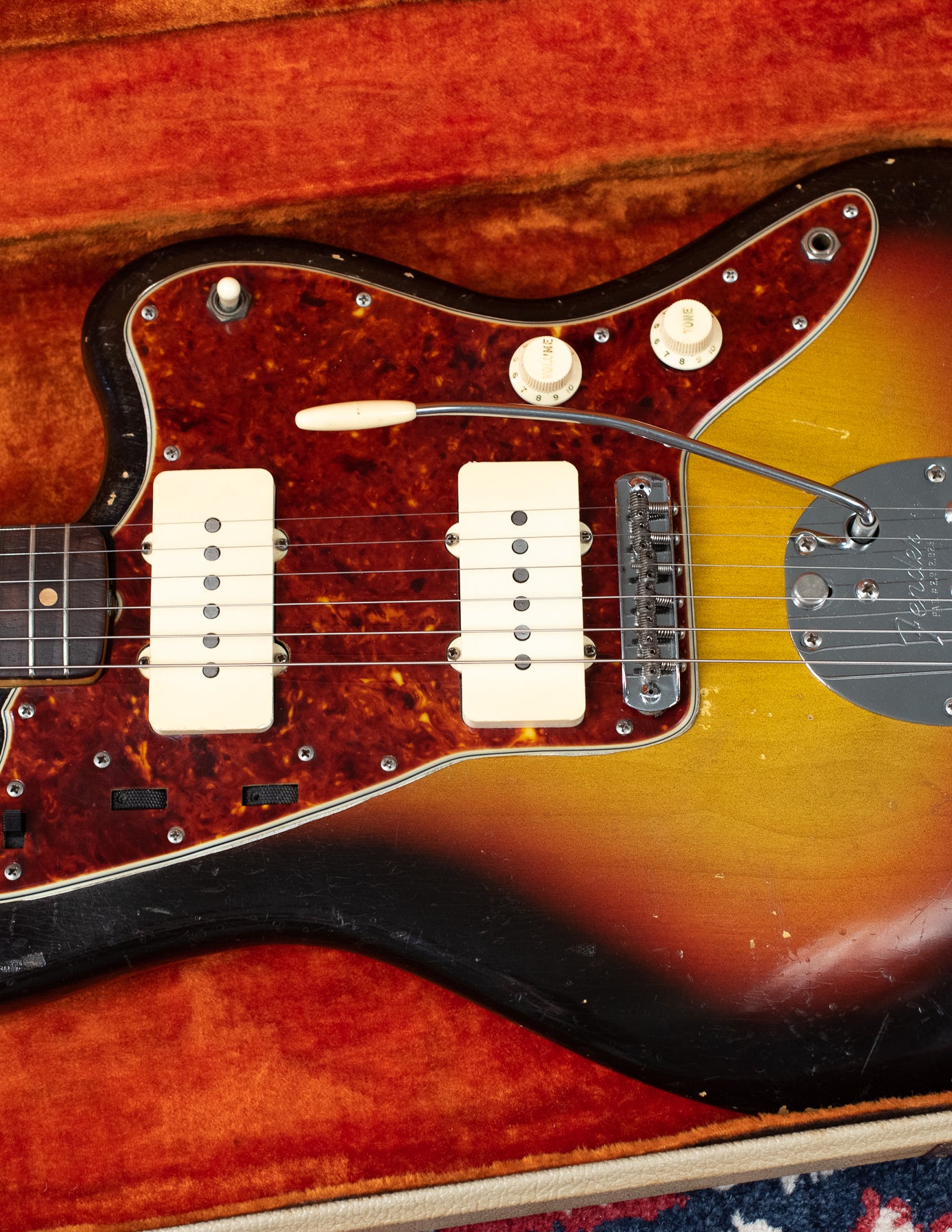 Vintage 1960s Fender Jazzmaster electric guitar