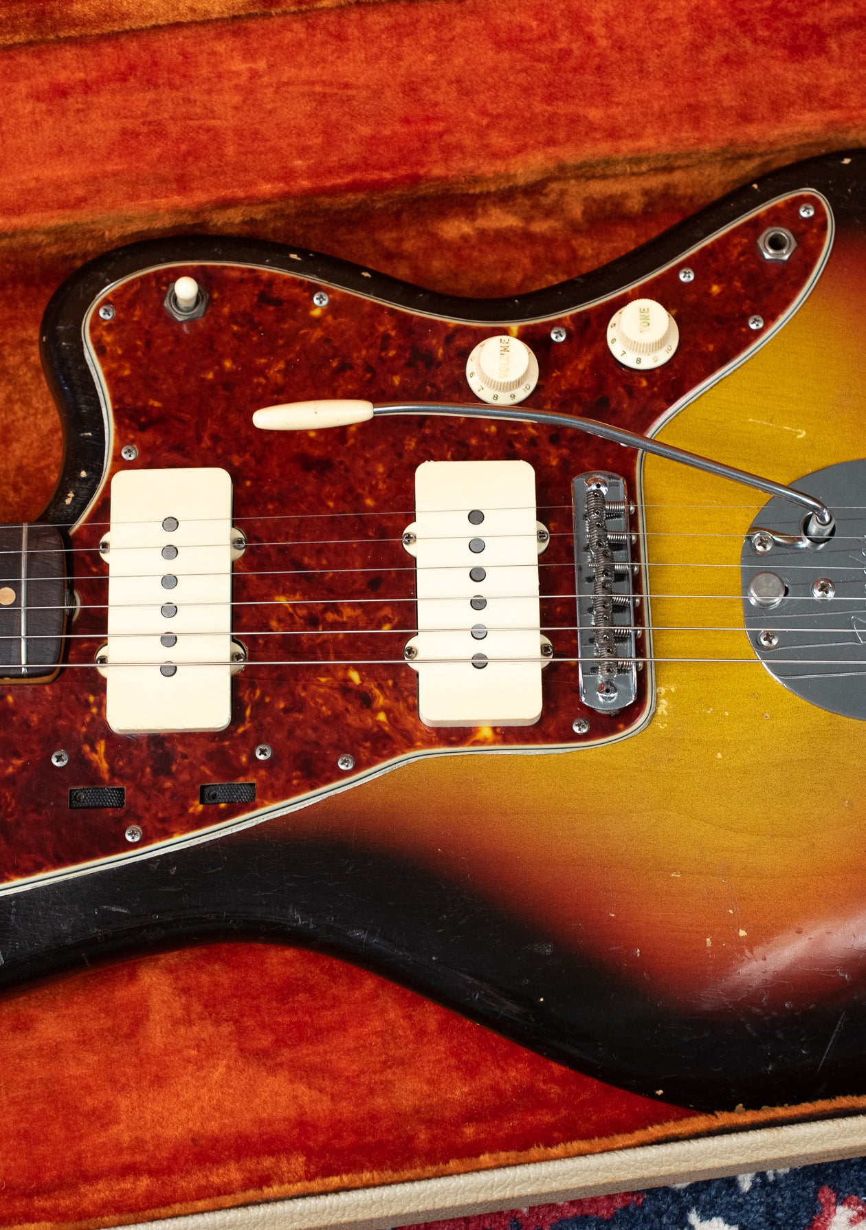 Vintage 1960s Fender Jazzmaster electric guitar