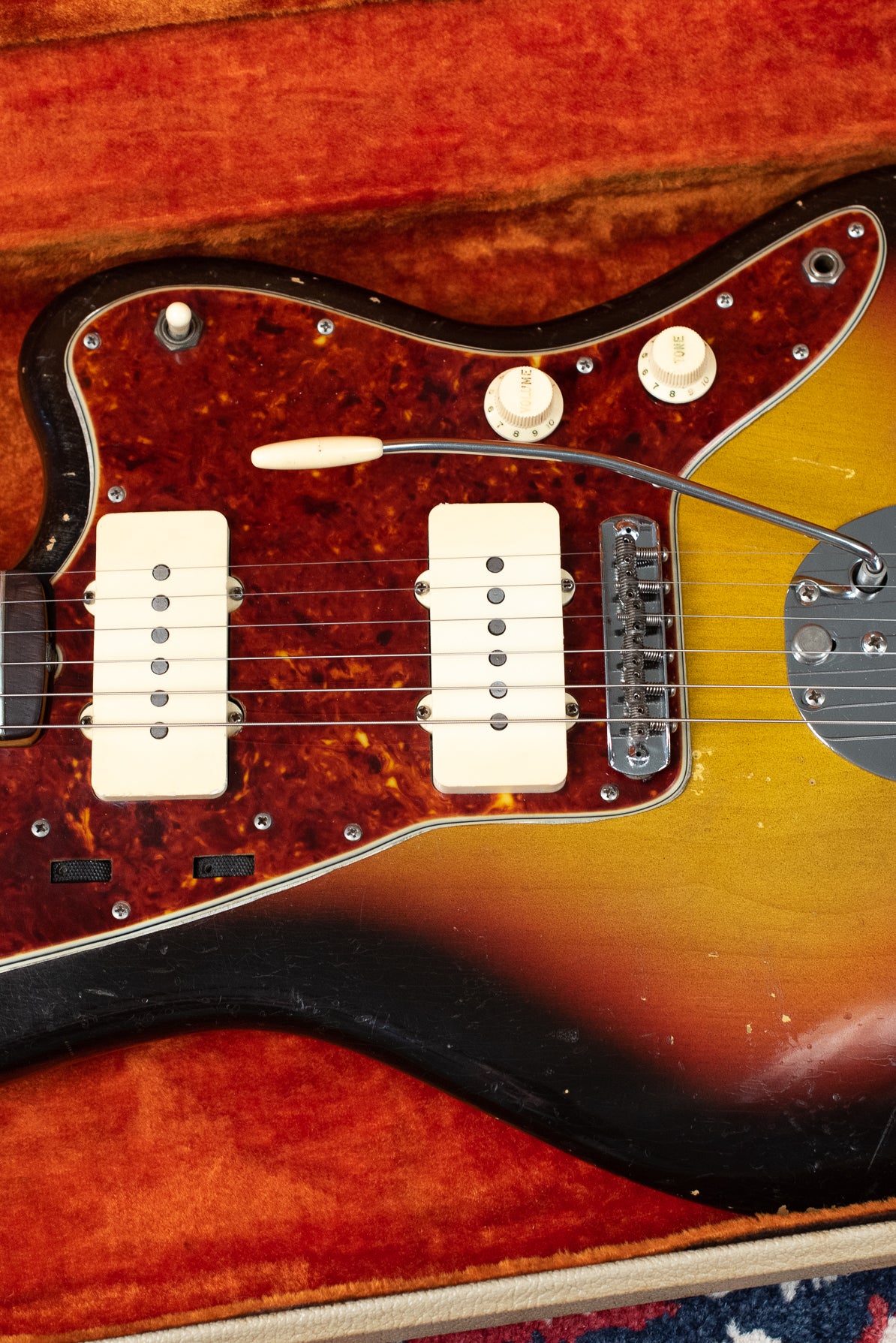 Vintage 1960s Fender Jazzmaster electric guitar
