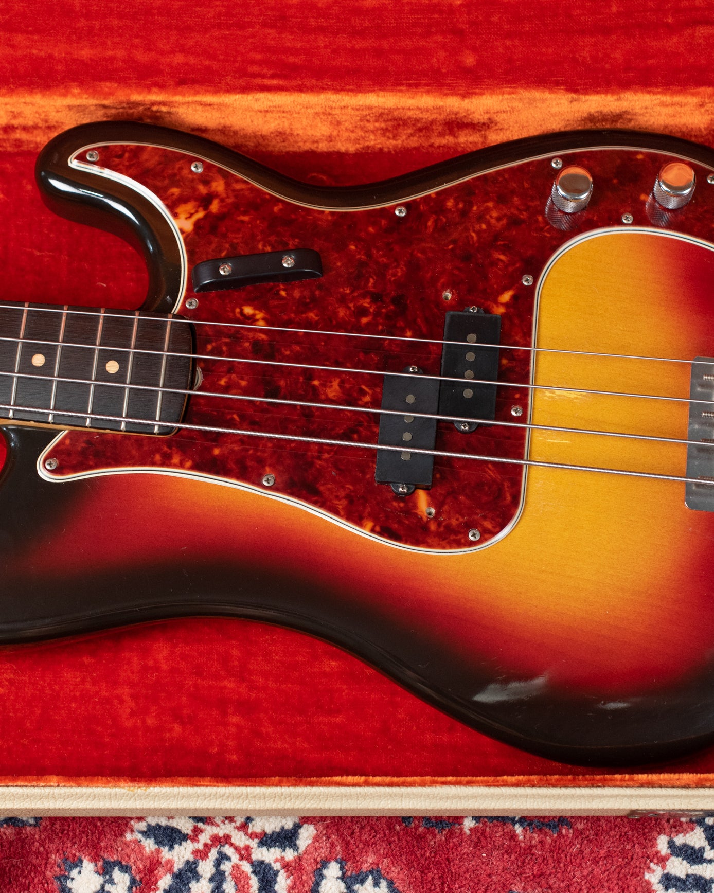 Vintage 1963 Fender Precision Bass guitar