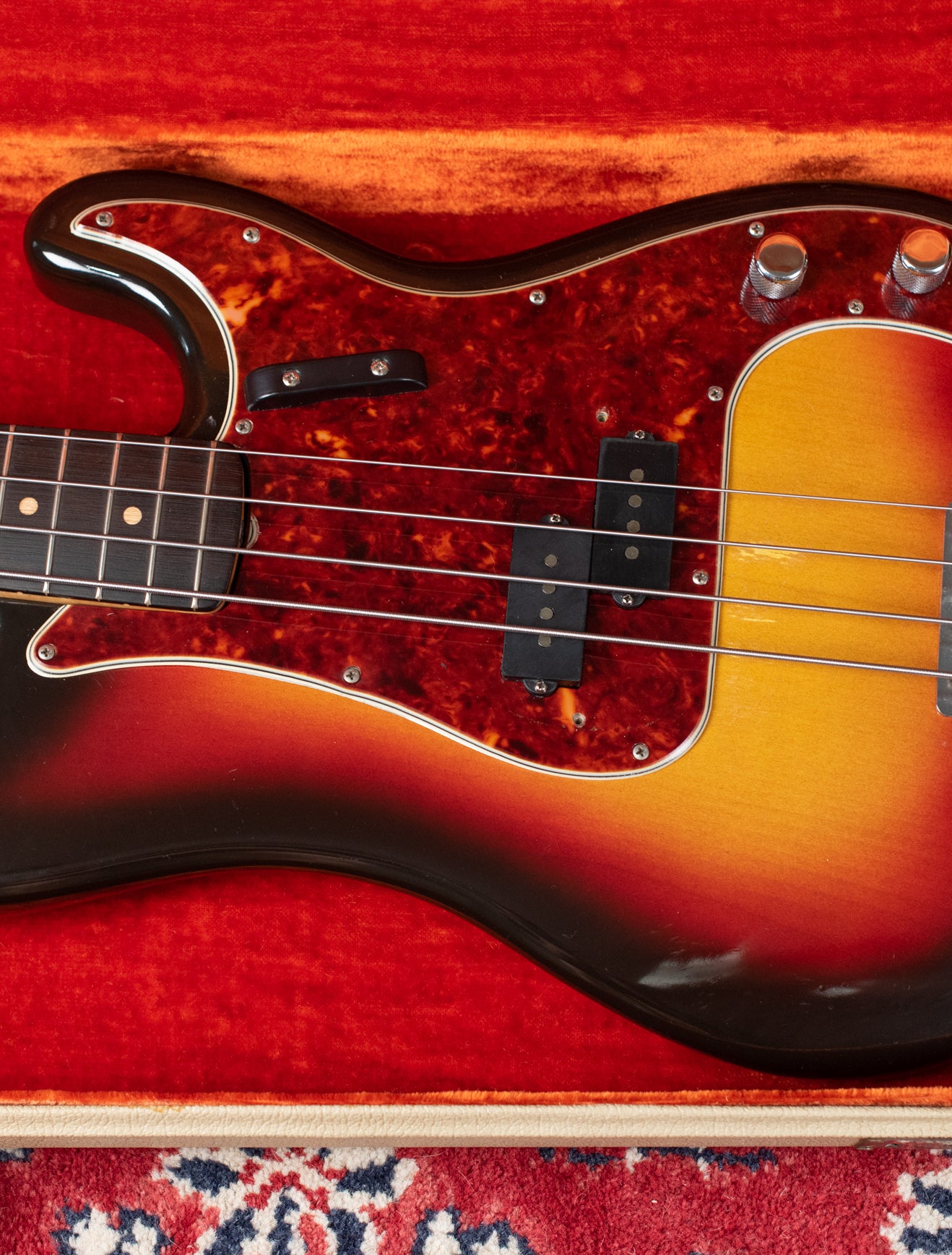 Vintage 1963 Fender Precision Bass guitar