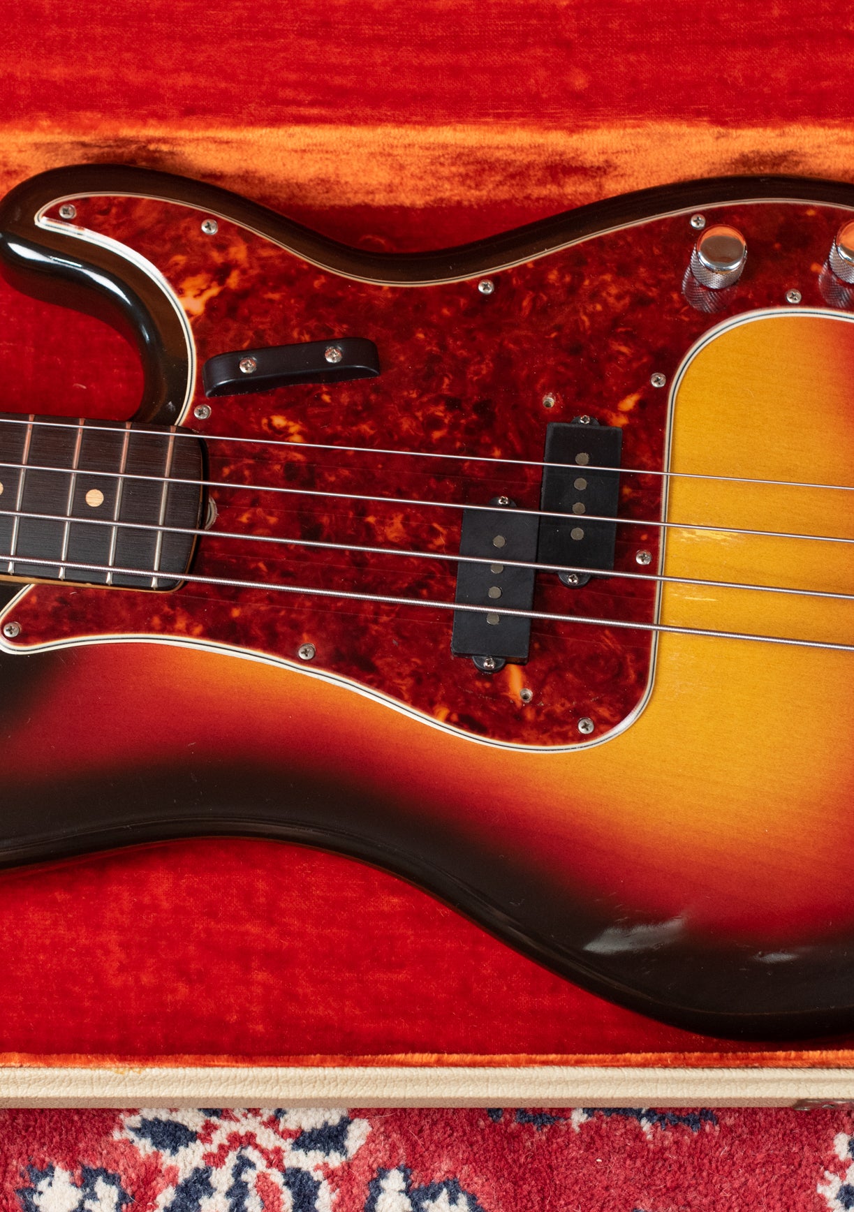 Vintage 1963 Fender Precision Bass guitar