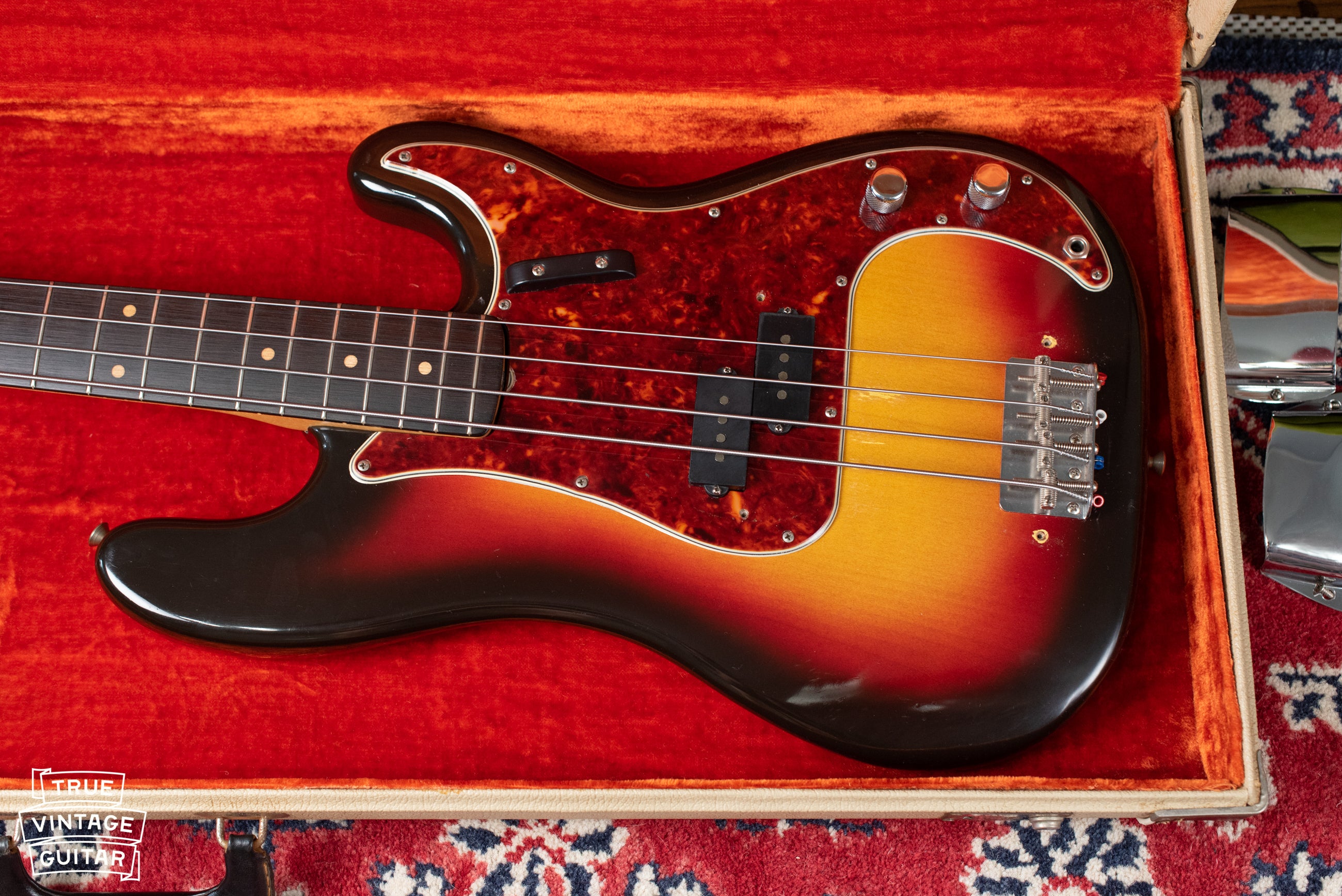 Vintage 1963 Fender Precision Bass guitar