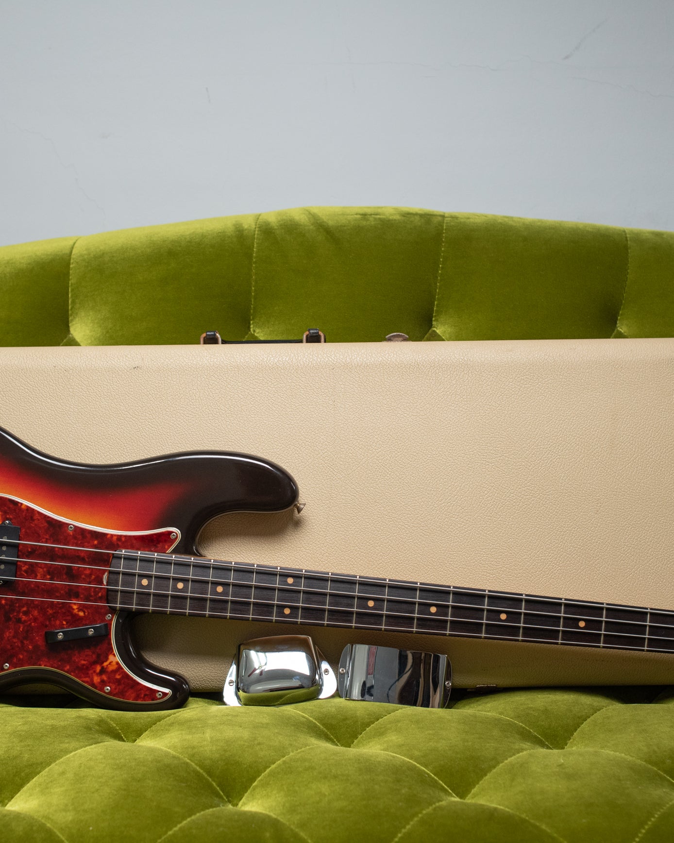 Vintage Fender bass guitar