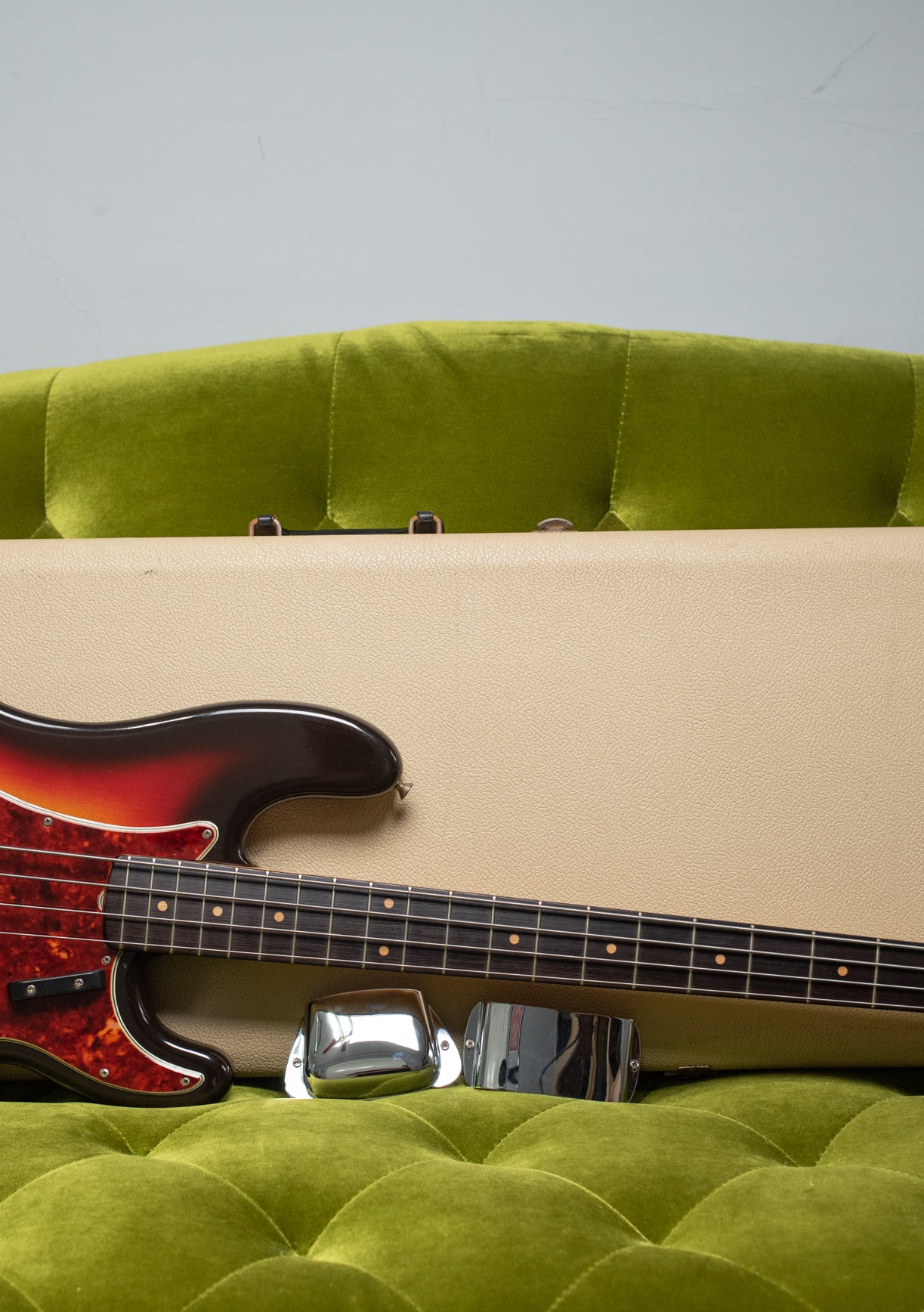 Vintage Fender bass guitar