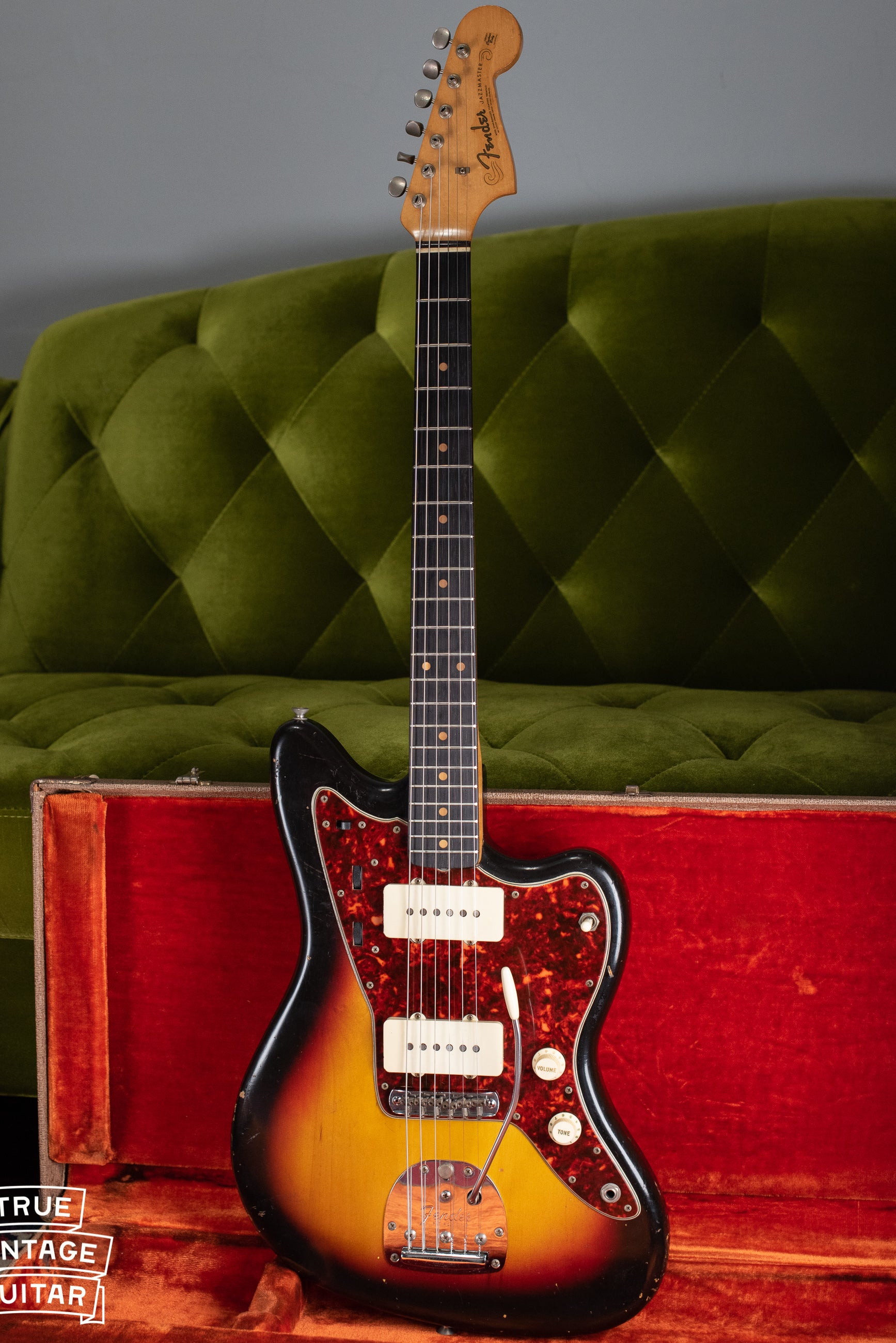 Vintage 1963 Fender Jazzmaster electric guitar