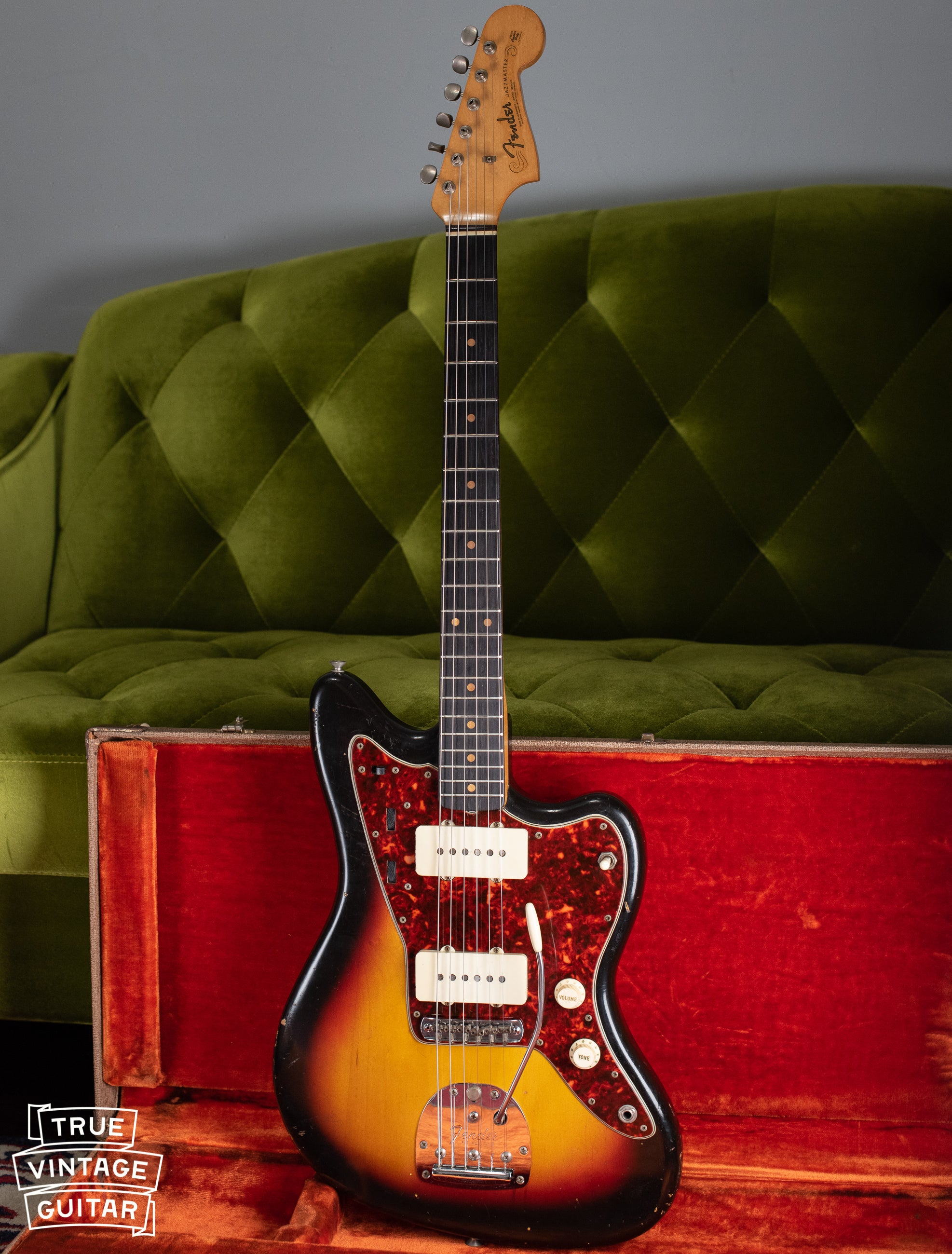 Vintage 1963 Fender Jazzmaster electric guitar