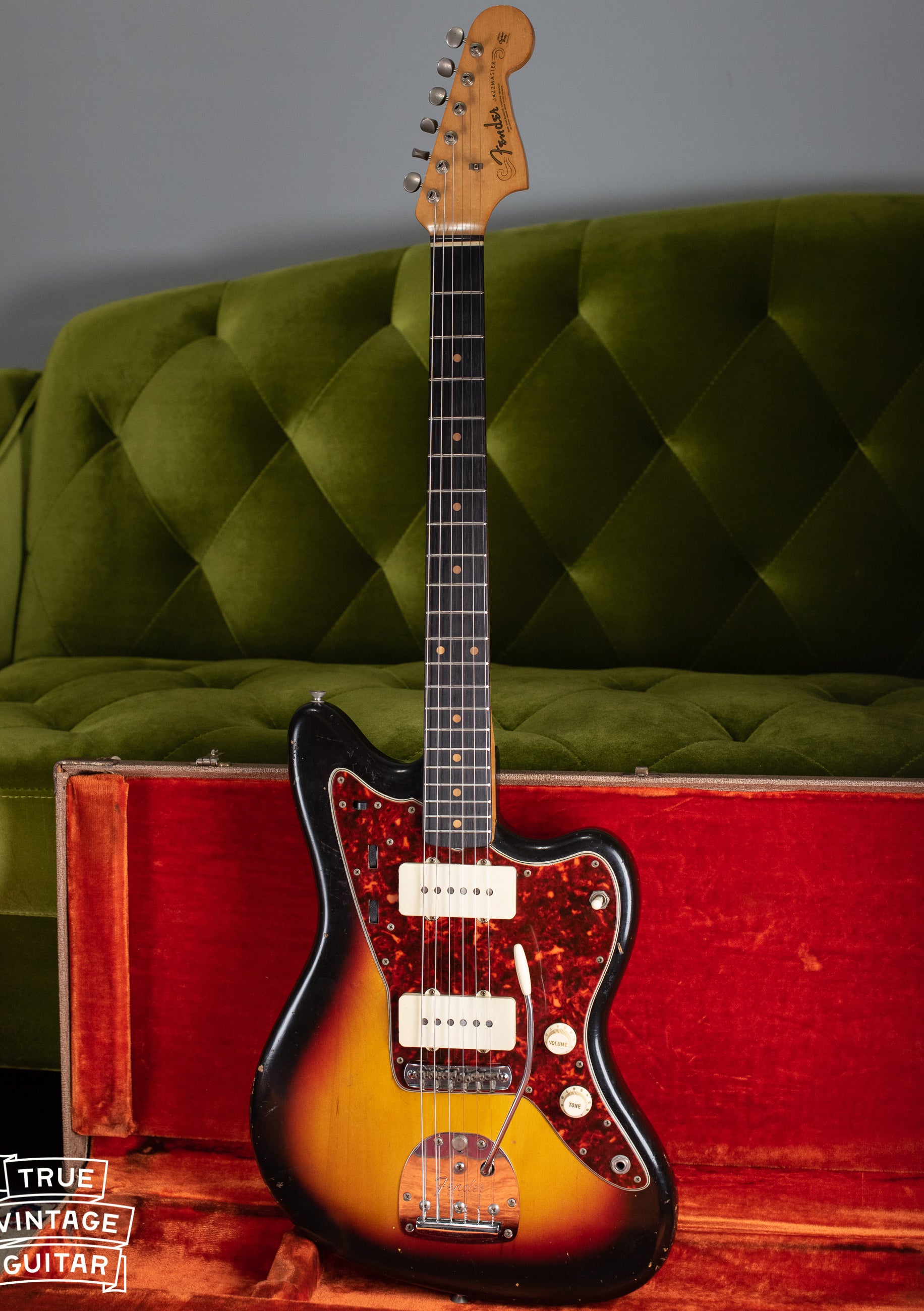 Vintage 1963 Fender Jazzmaster electric guitar