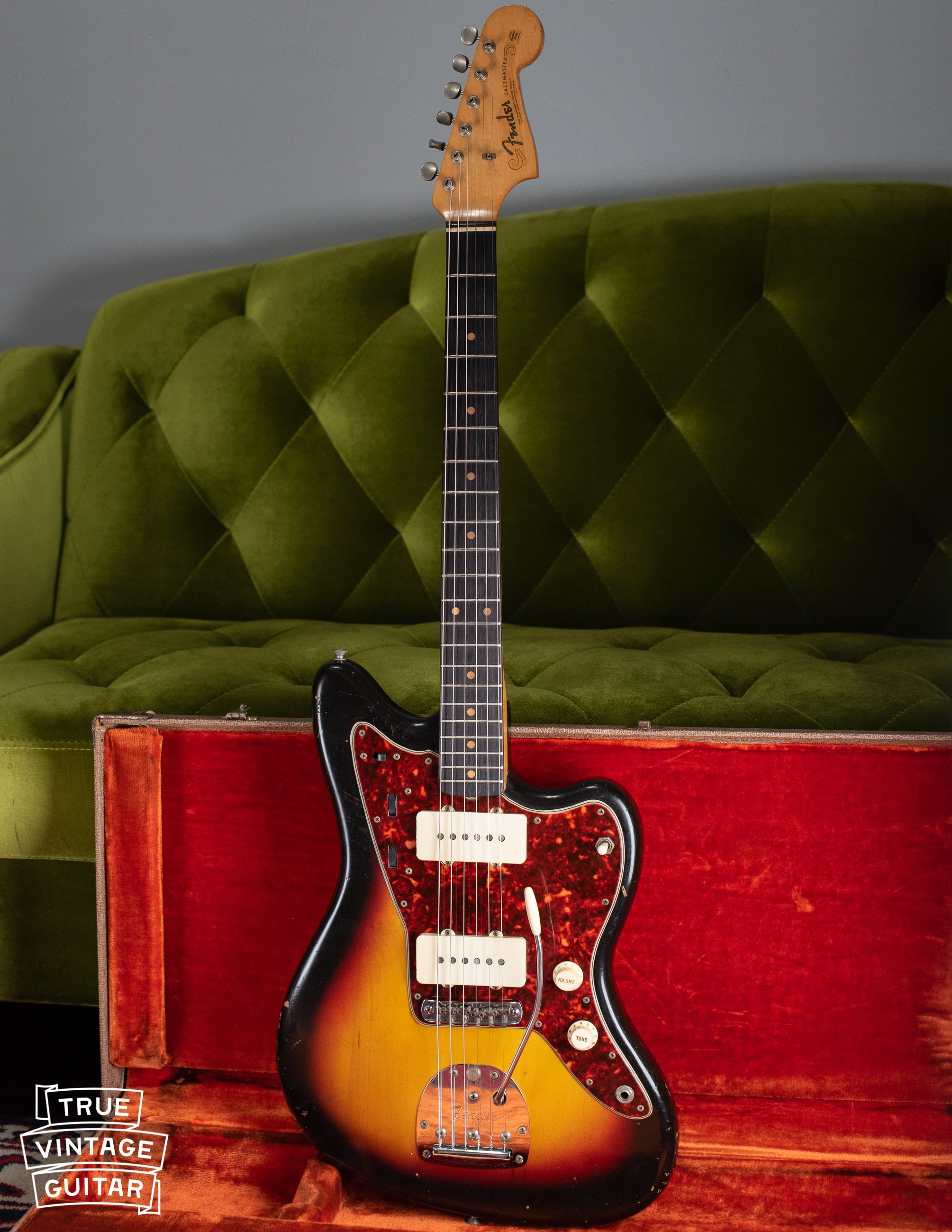 Vintage 1963 Fender Jazzmaster electric guitar