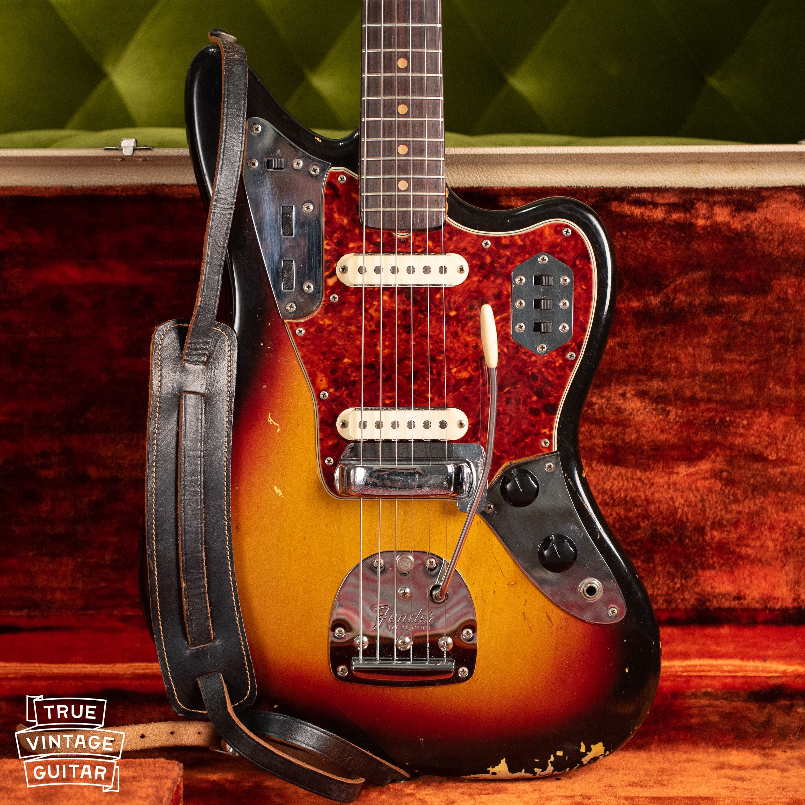 Vintage 1963 Fender Jaguar Sunburst