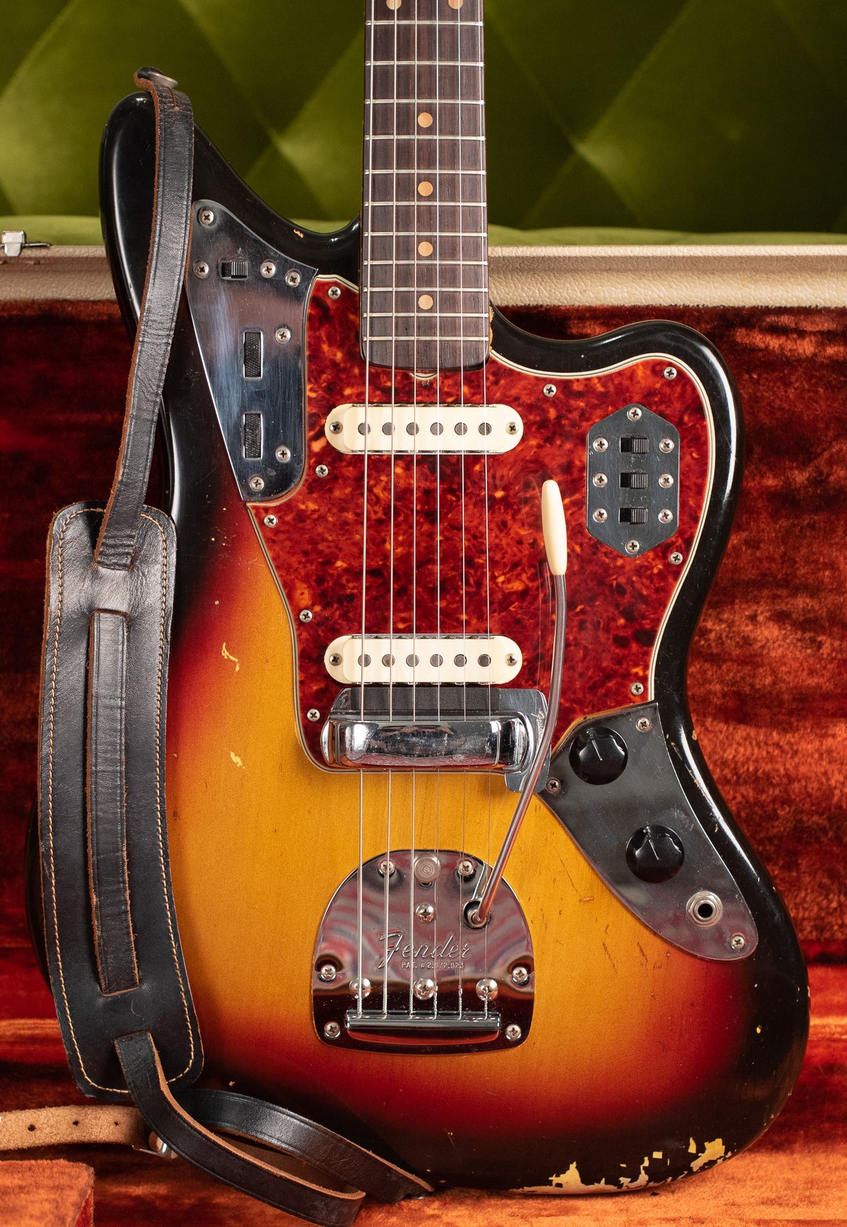 Vintage 1963 Fender Jaguar Sunburst