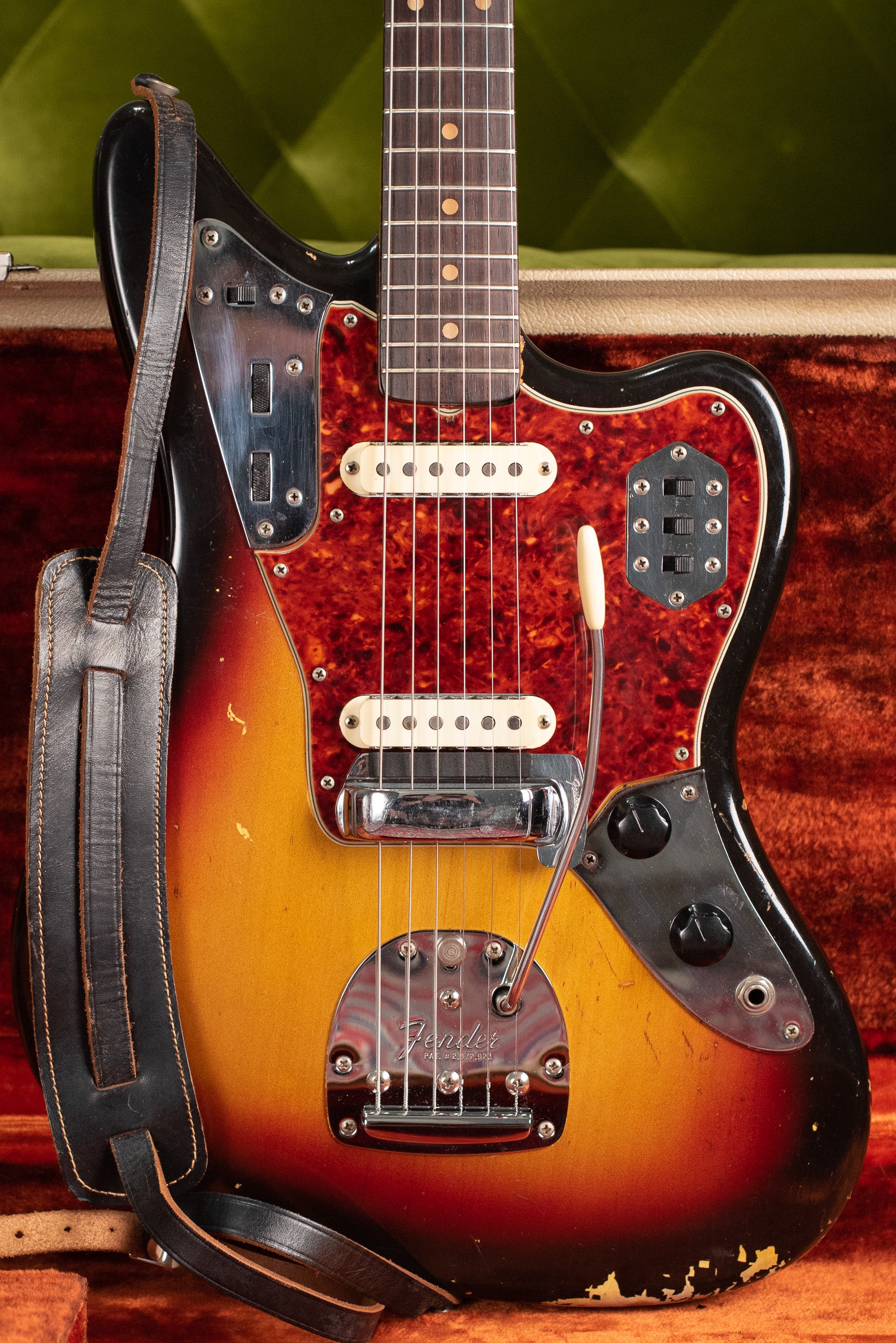 Vintage 1963 Fender Jaguar Sunburst