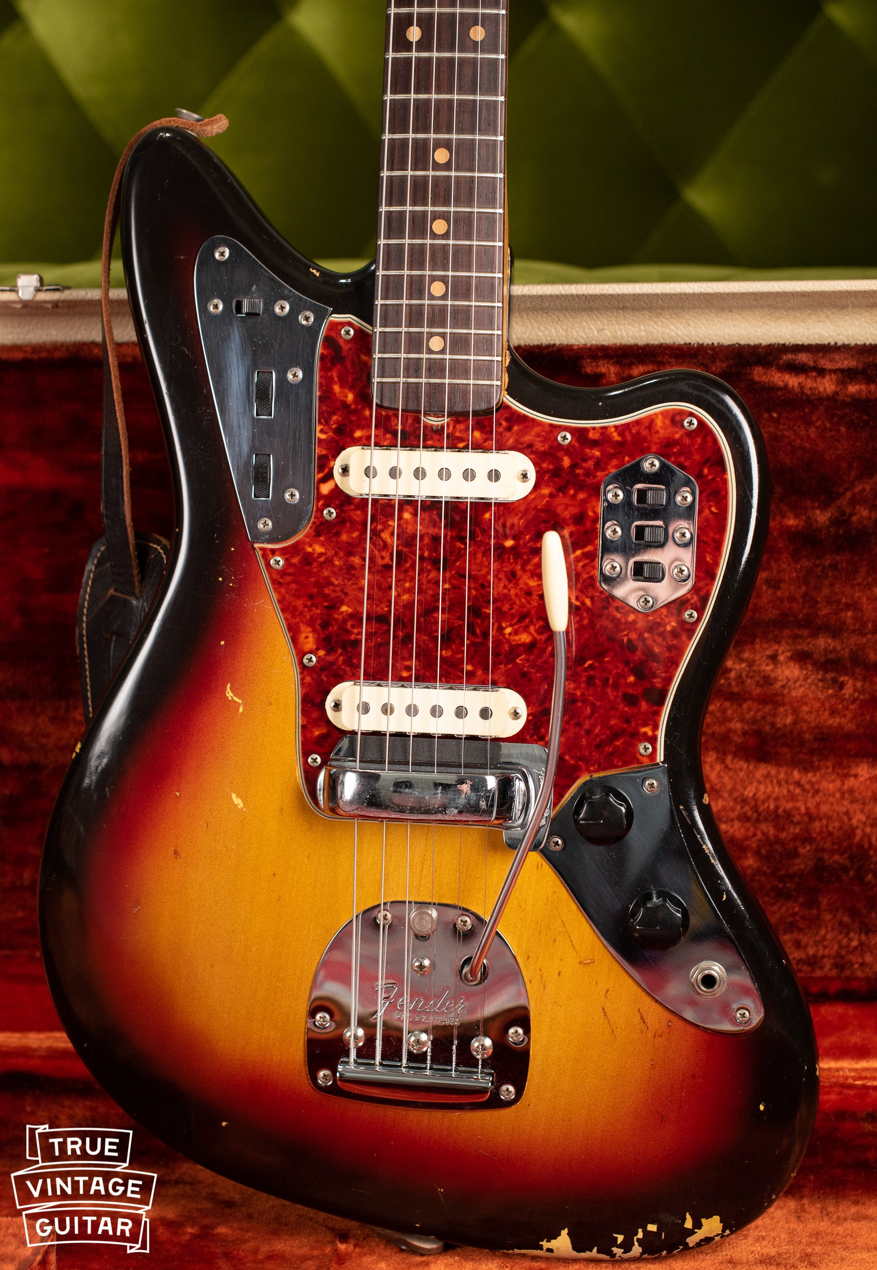 Vintage 1963 Fender Jaguar Sunburst