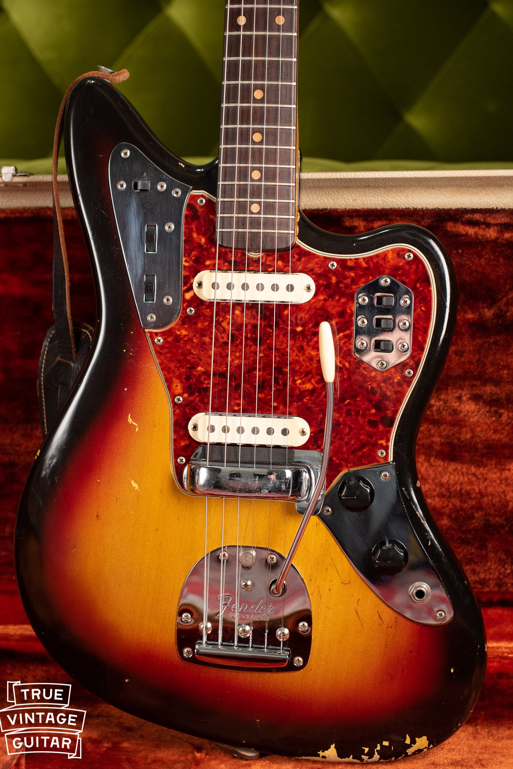 Vintage 1963 Fender Jaguar Sunburst