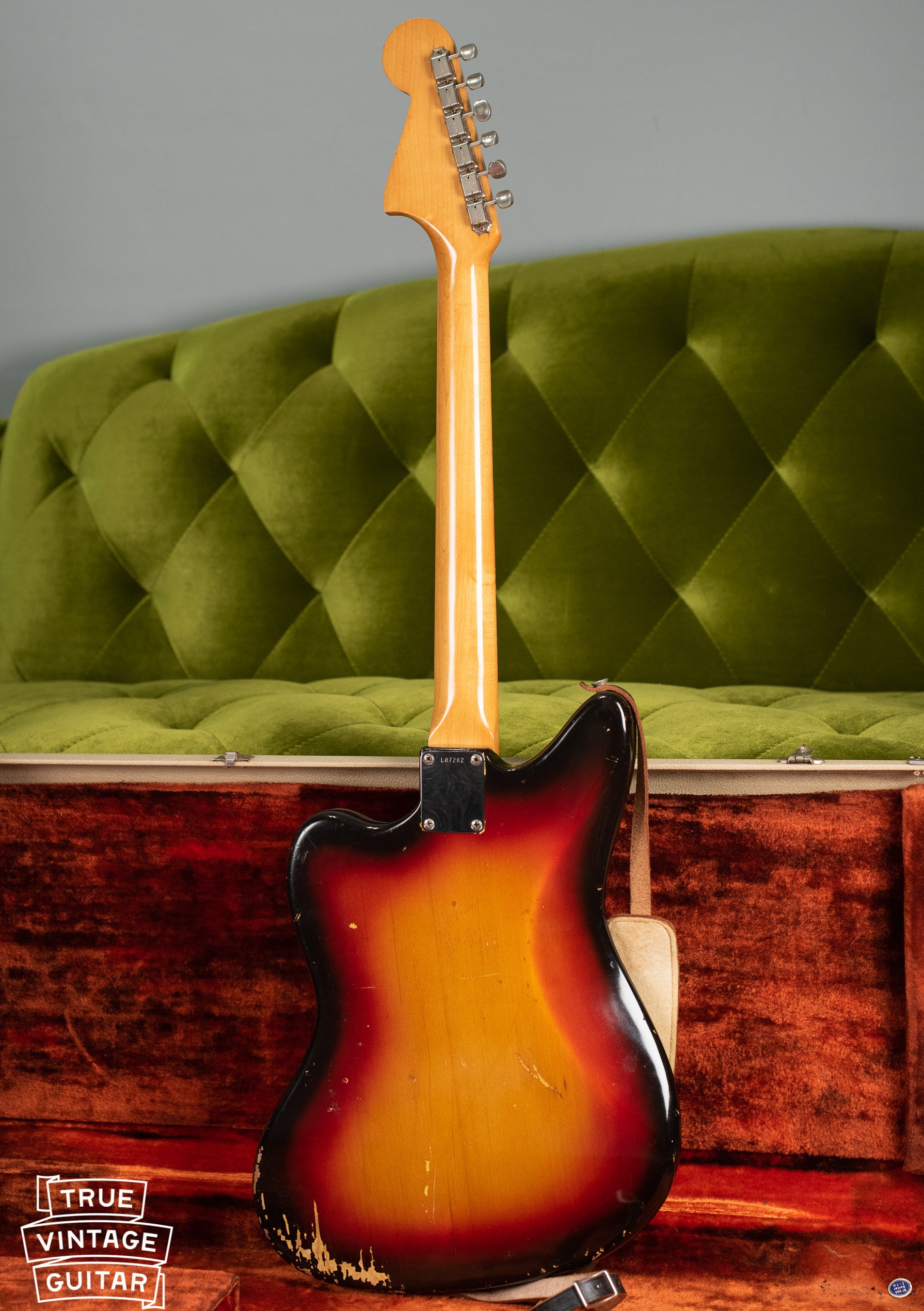 Vintage 1963 Fender Jaguar Sunburst guitar
