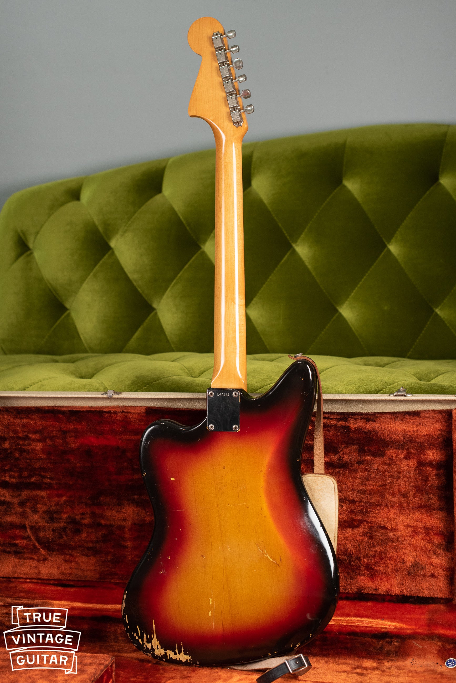 Vintage 1963 Fender Jaguar Sunburst guitar
