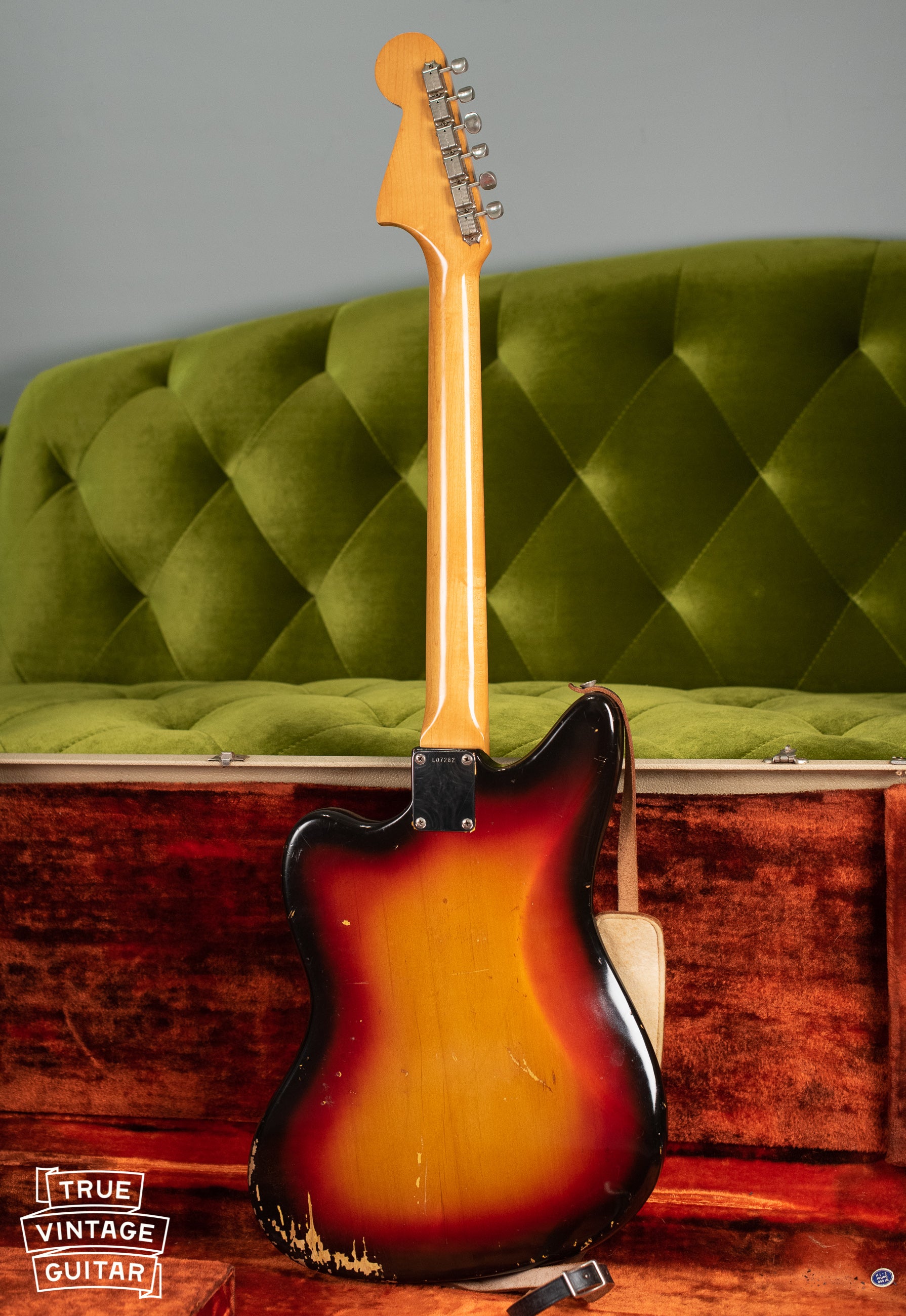 Vintage 1963 Fender Jaguar Sunburst guitar