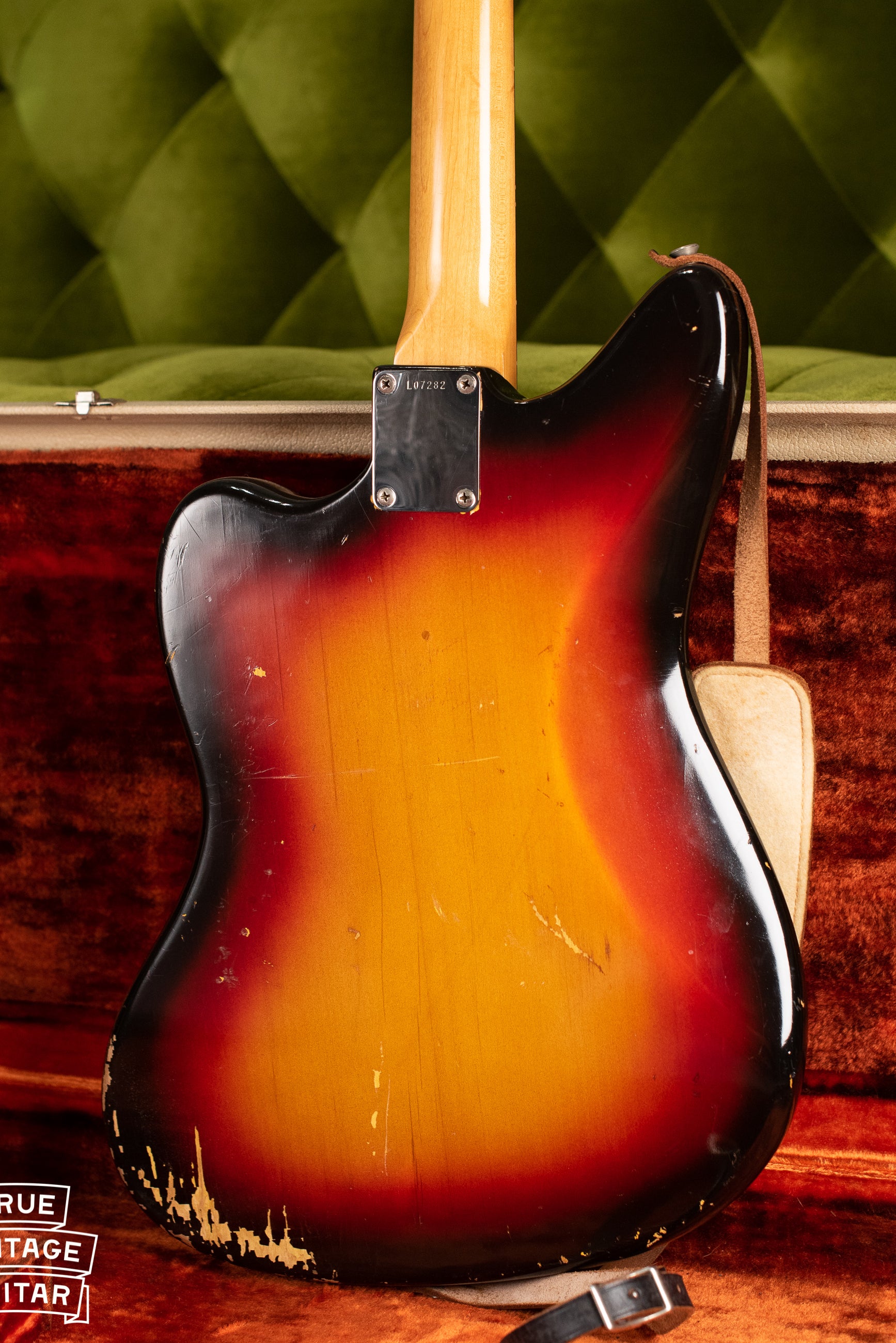 Vintage 1963 Fender Jaguar Sunburst guitar