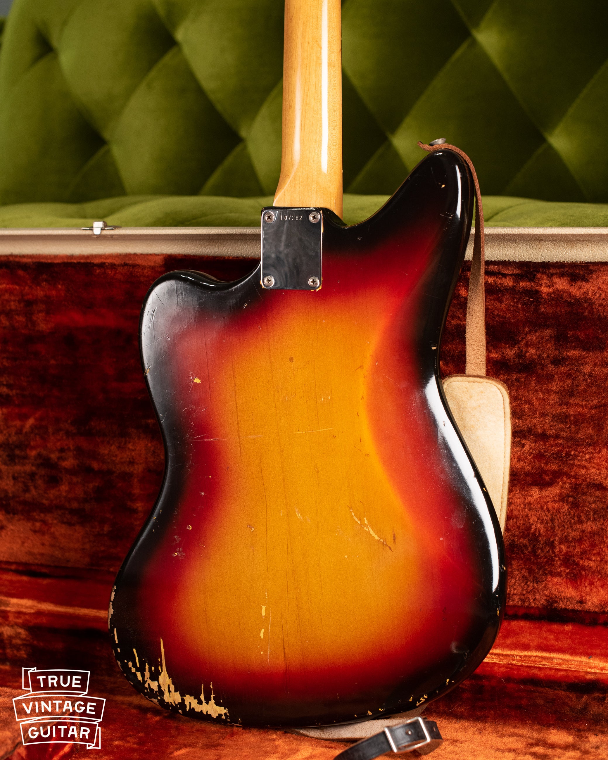 Vintage 1963 Fender Jaguar Sunburst guitar